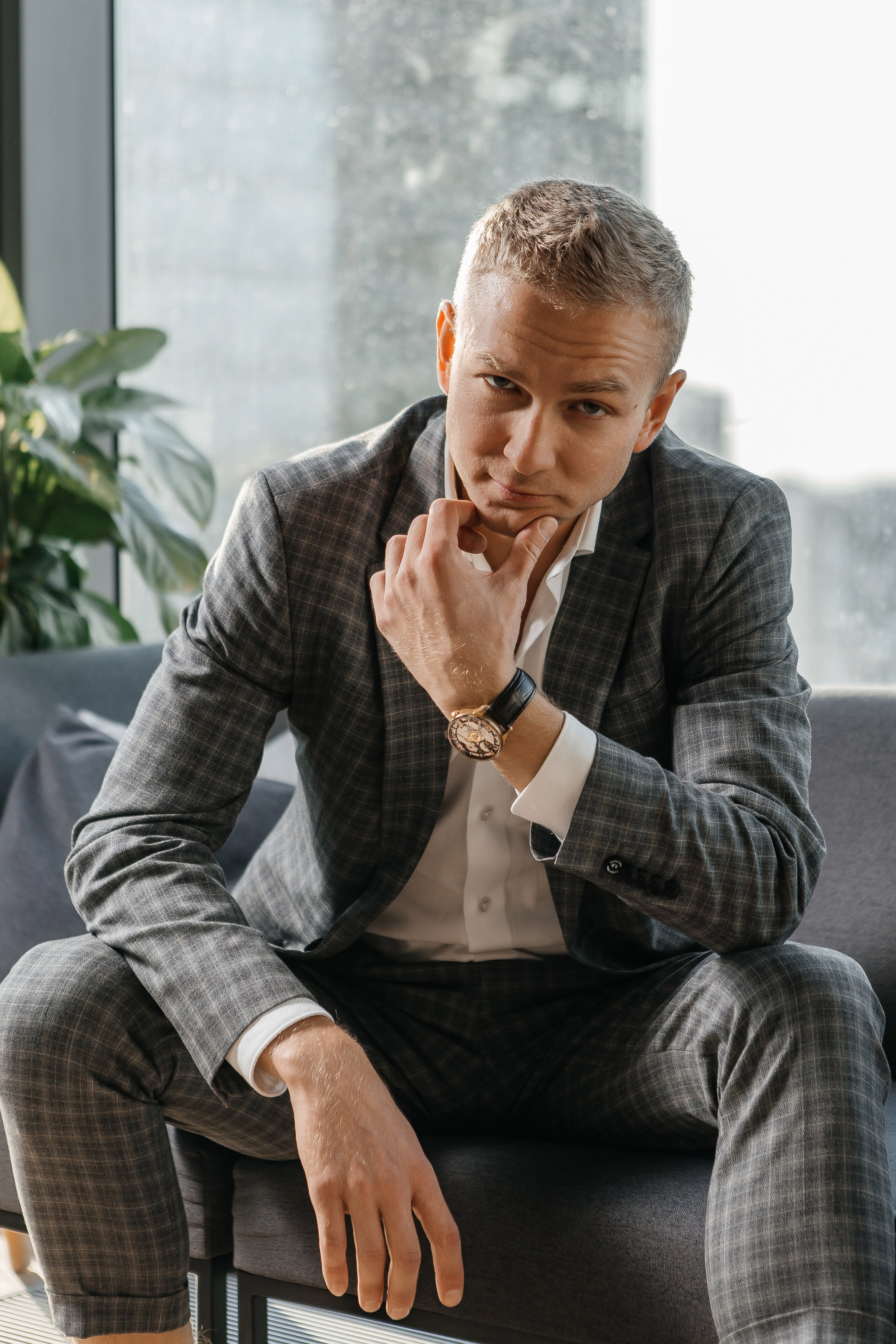 Moscow City бизнес портрет. Фотограф в Москве Дмитрий Жарков