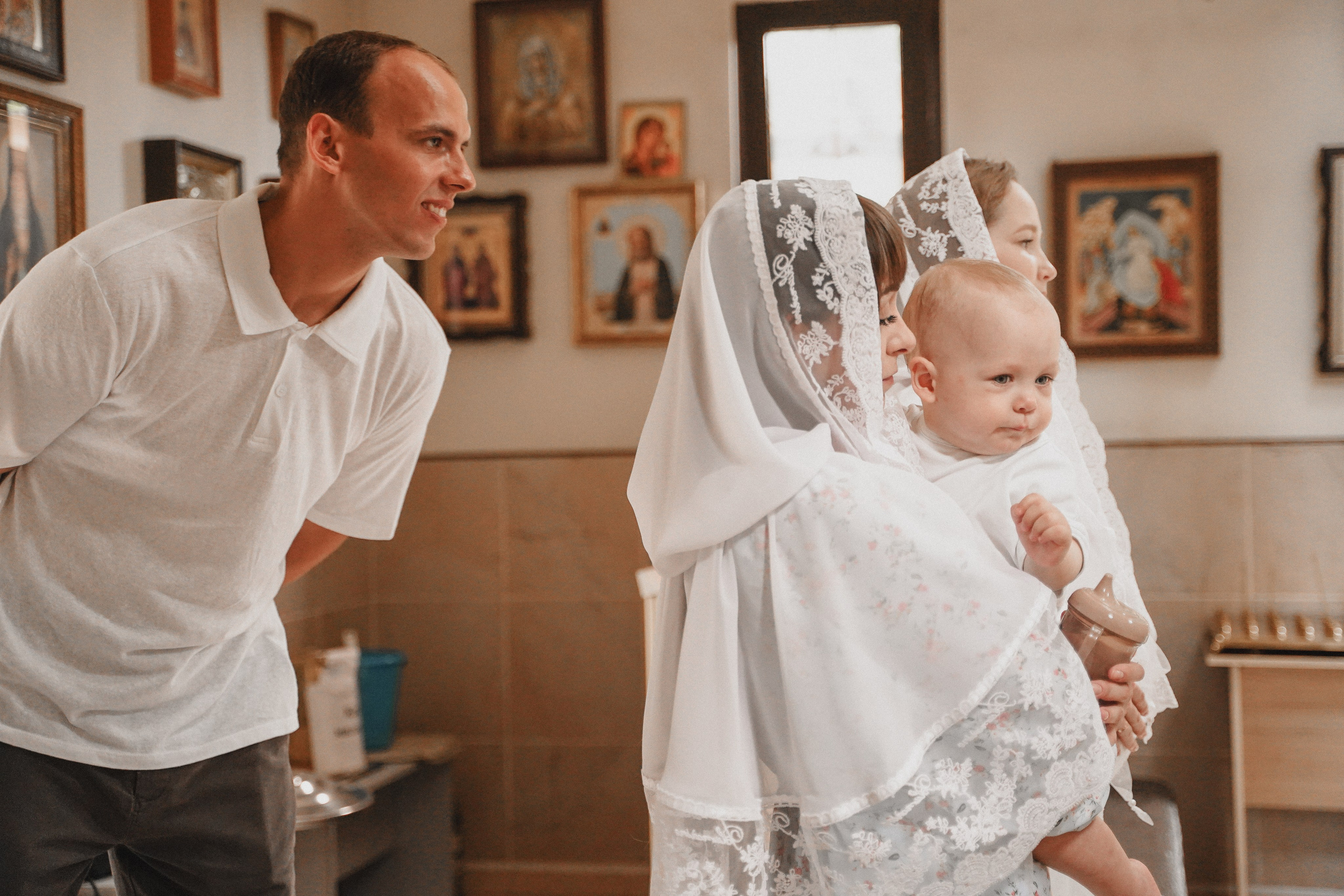 Крещение Лёвы. Семейный и женский фотограф в Краснодаре Анастасия Приймак