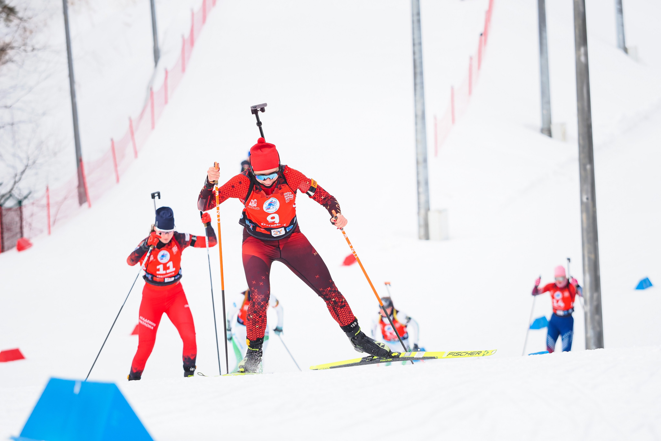 Биатлон / Первенство России. Репортажный фотограф Алексей Козьмин