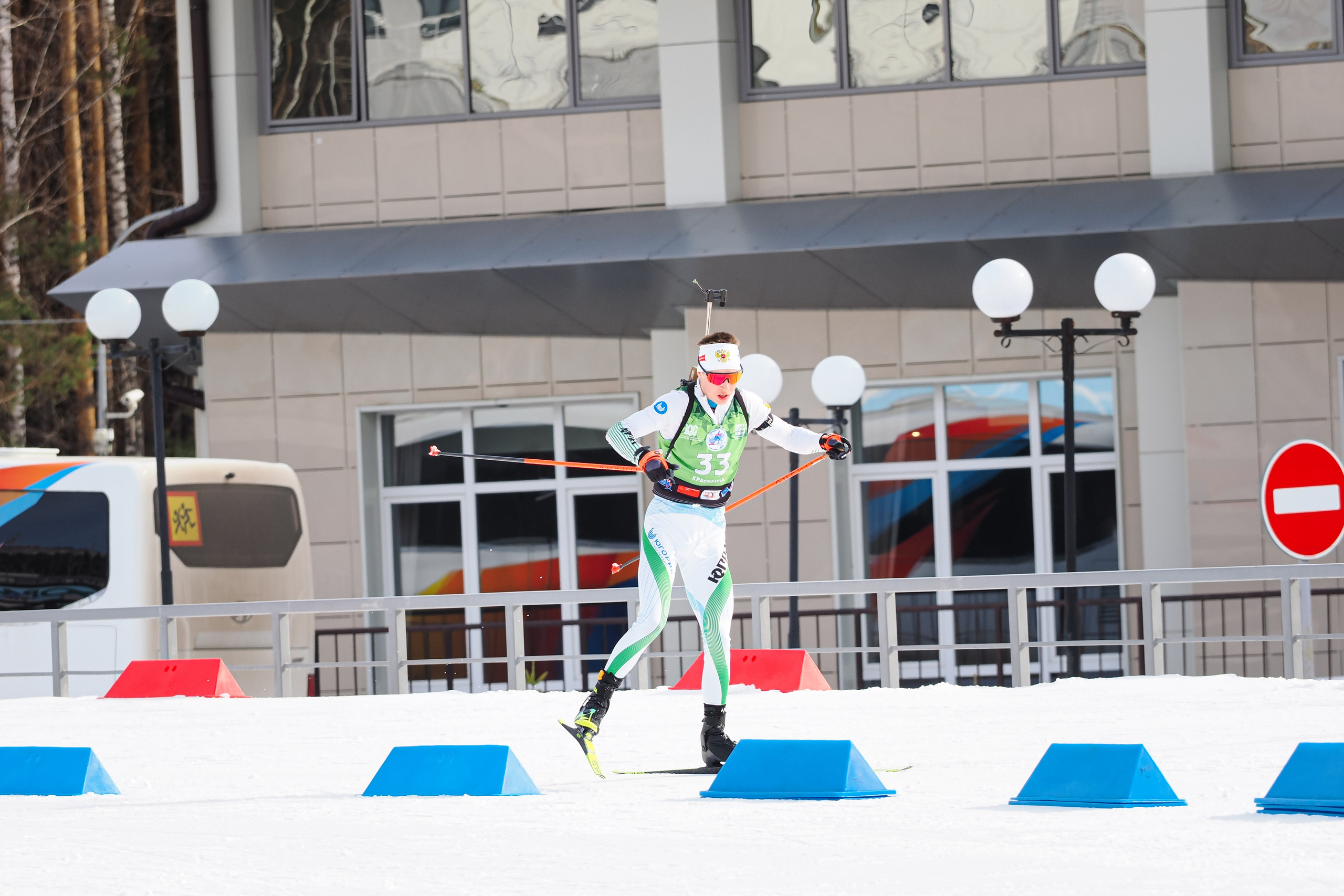 Биатлон / Первенство России. Репортажный фотограф Алексей Козьмин