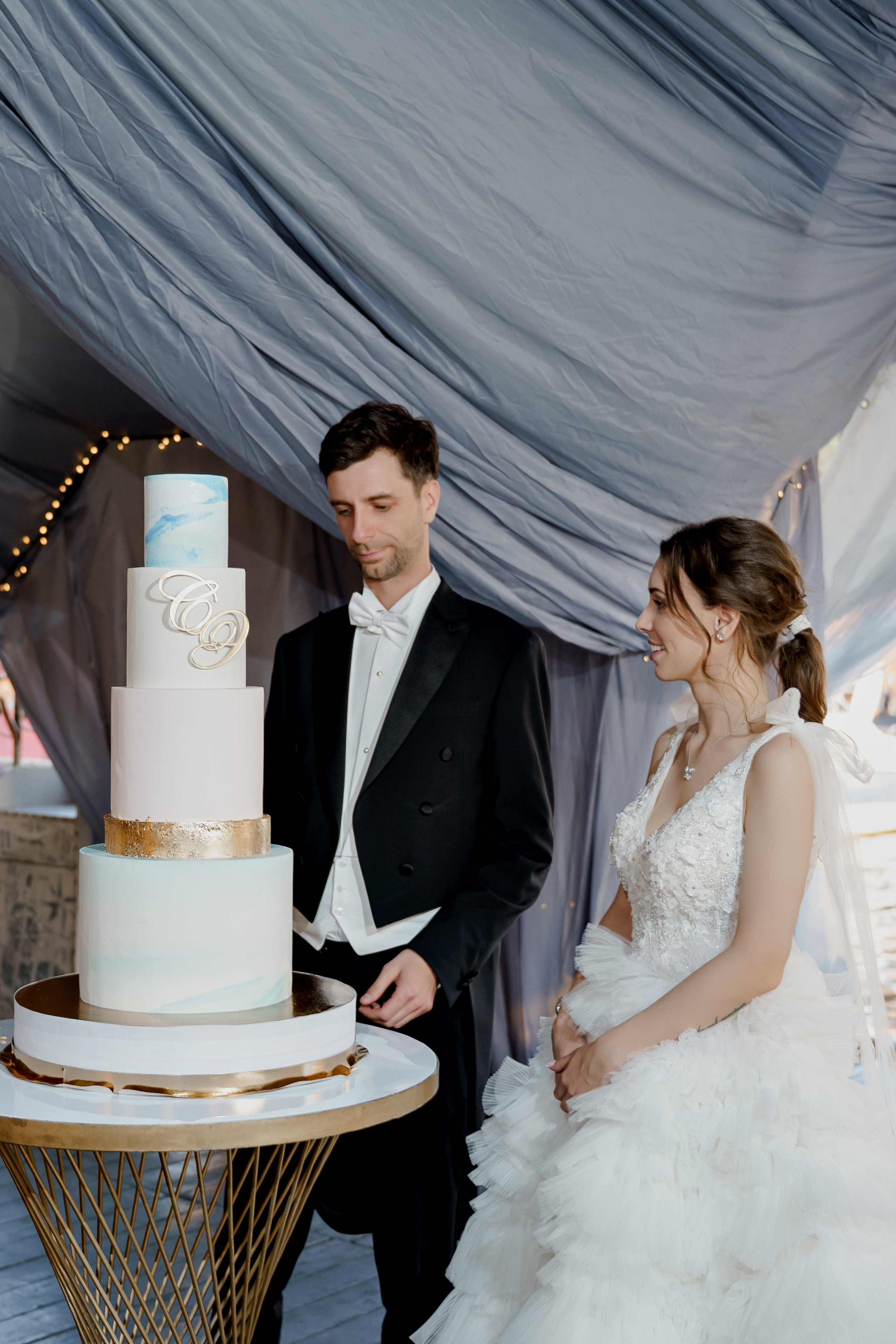 Выездная регистрация свадьбы в ресторане River Club Moscow. Свадебный и семейный фотограф в Москве Светлана Зоткина