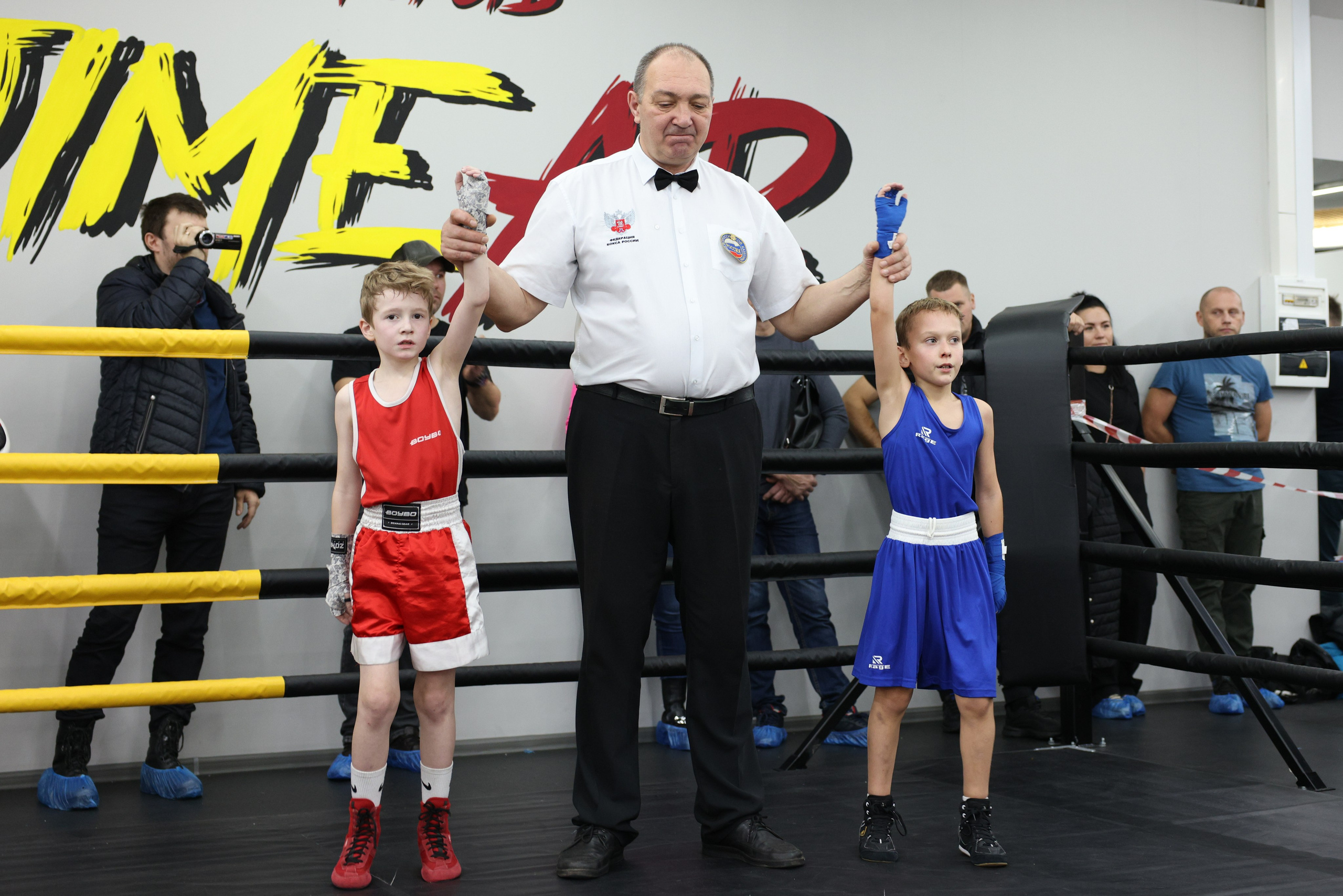 Открытый ринг «кубок ООО «ТЭК НеваСпецТяж». Фотограф Александр Заломаев