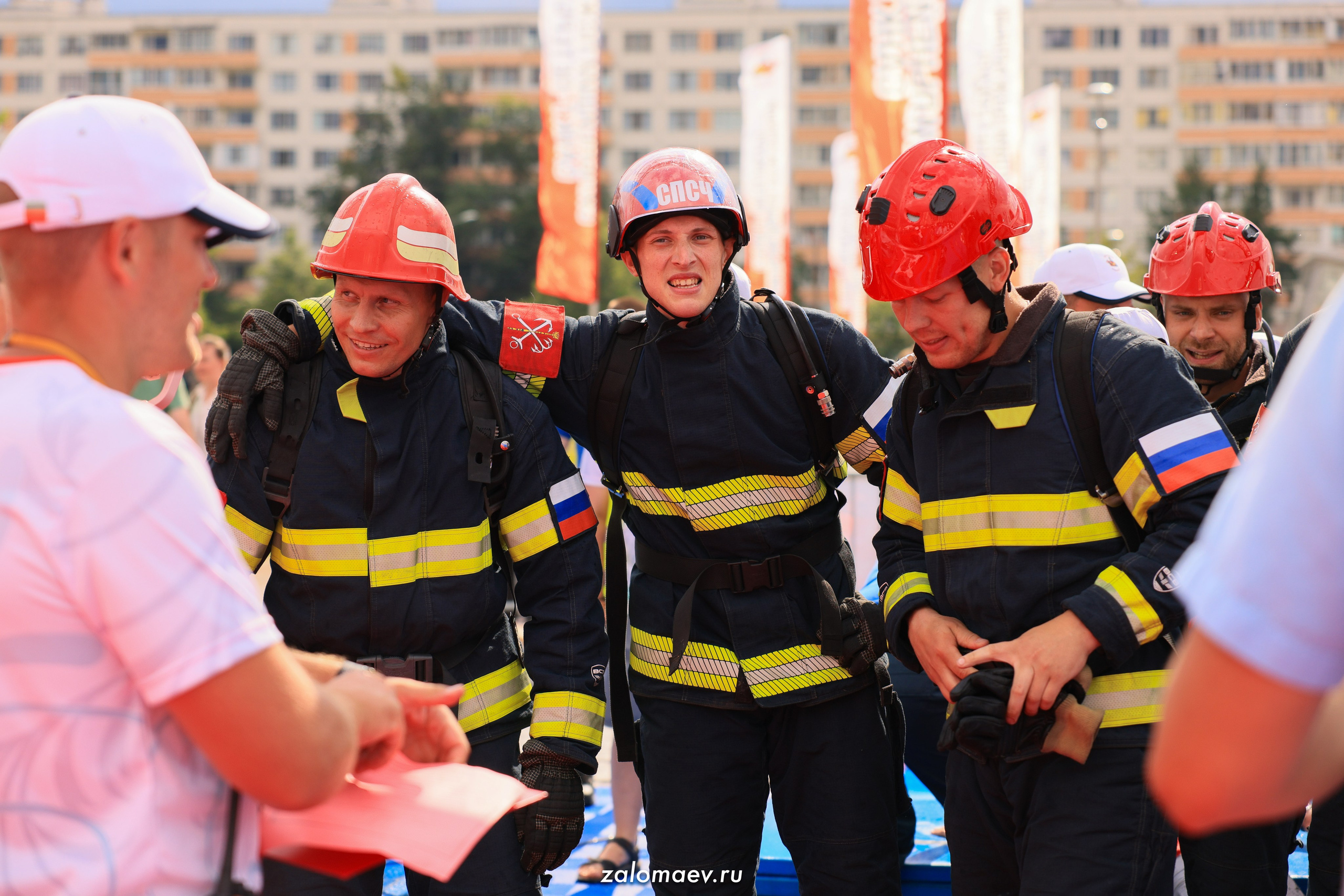 Сильнейший пожарный. Фотограф Александр Заломаев