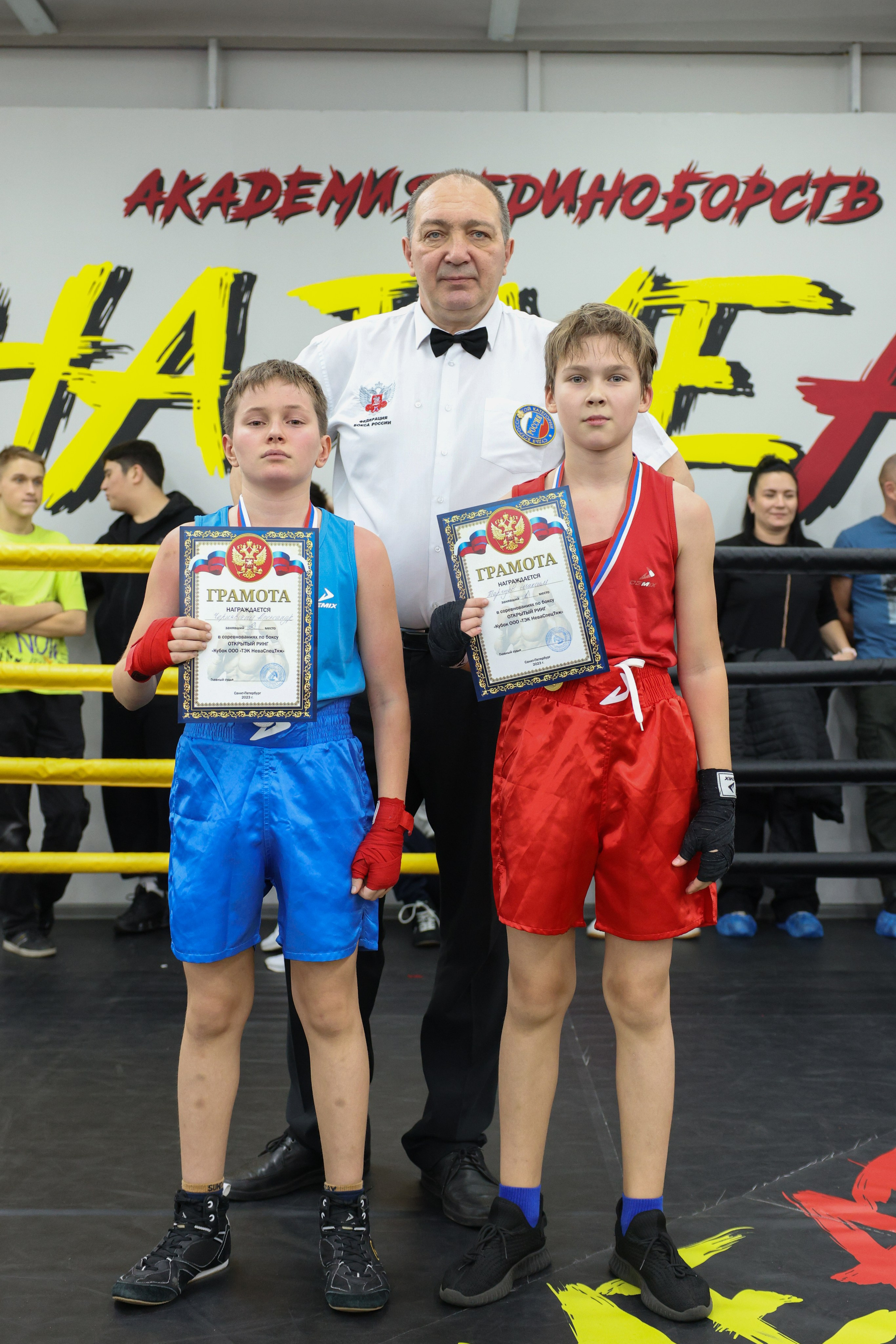 Открытый ринг «кубок ООО «ТЭК НеваСпецТяж». Фотограф Александр Заломаев