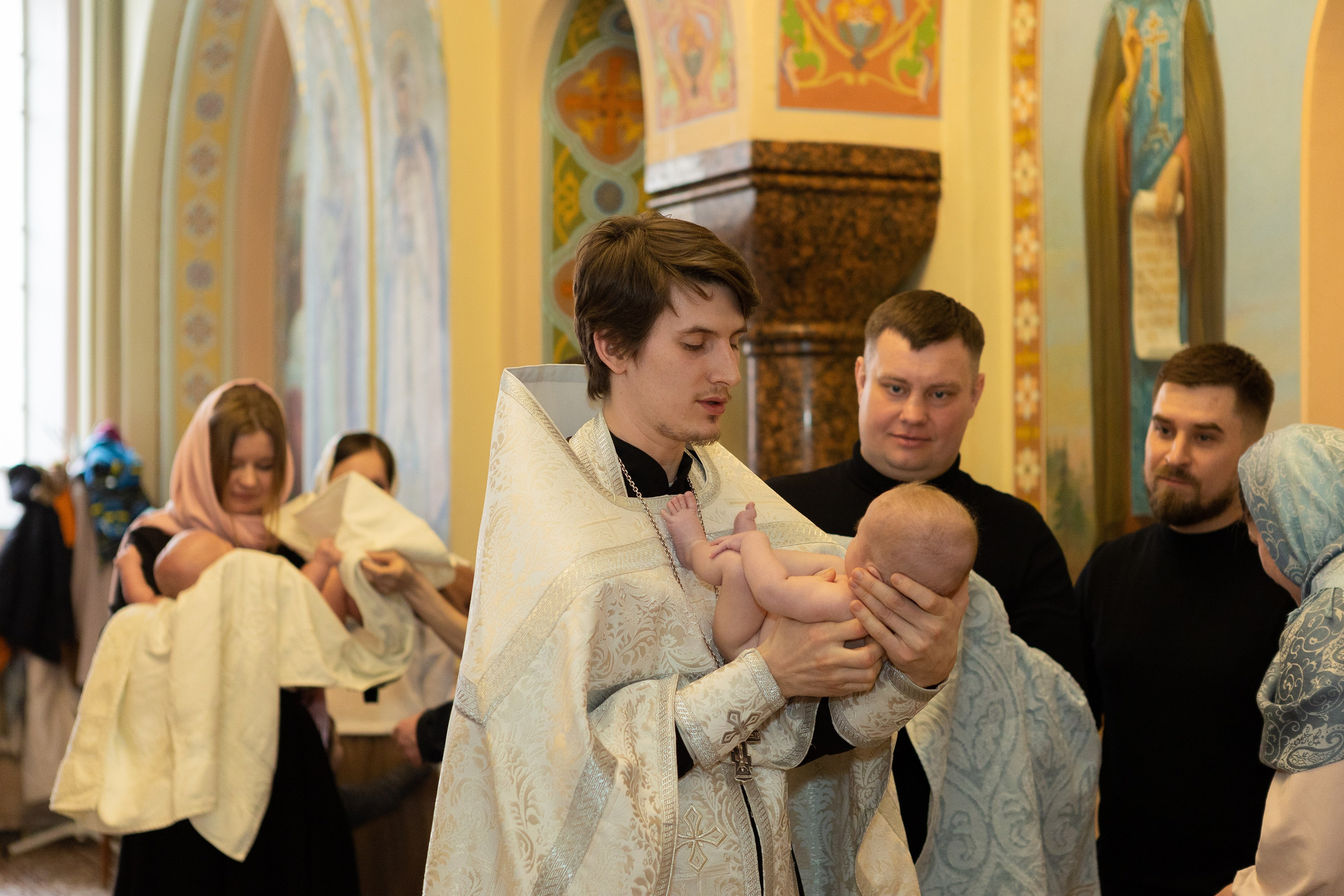 Крещение Даниила. Фотограф Александр Заломаев