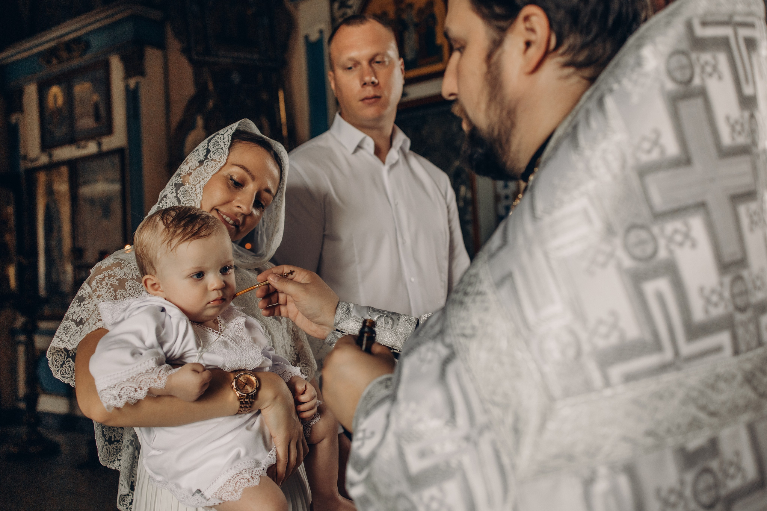 Крещение Есении. Главная