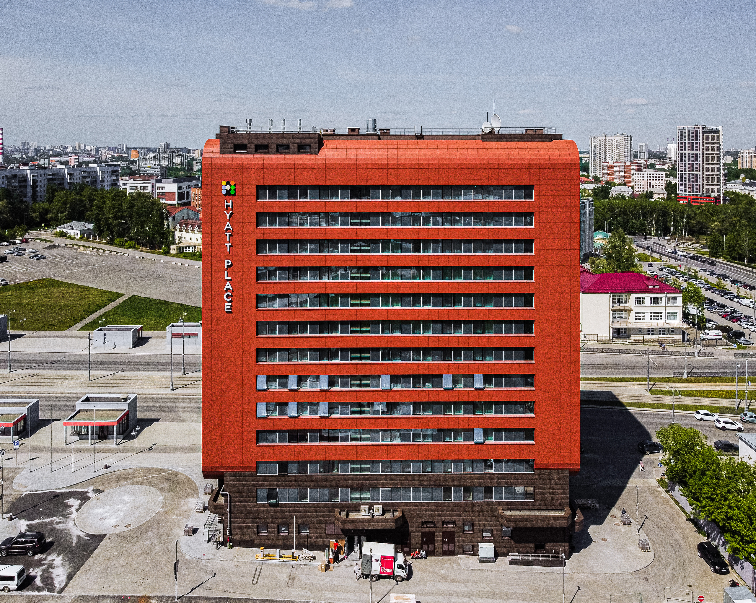 Hyatt Place Yekaterinburg — Архитектурная съемка экстерьера. Свадебный фотограф в Москве | Антон Матвеев