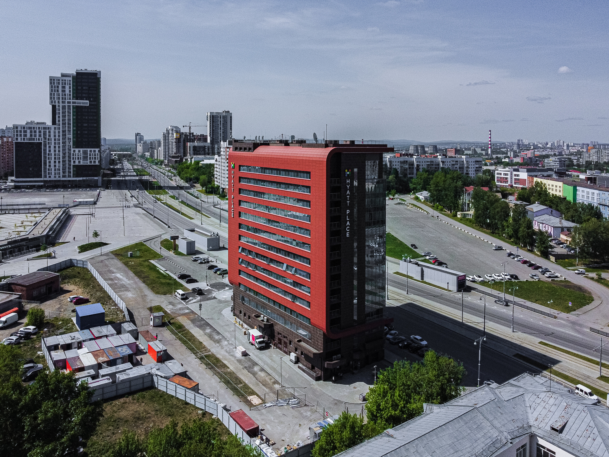 Hyatt Place Yekaterinburg — Архитектурная съемка экстерьера. Свадебный фотограф в Москве | Антон Матвеев
