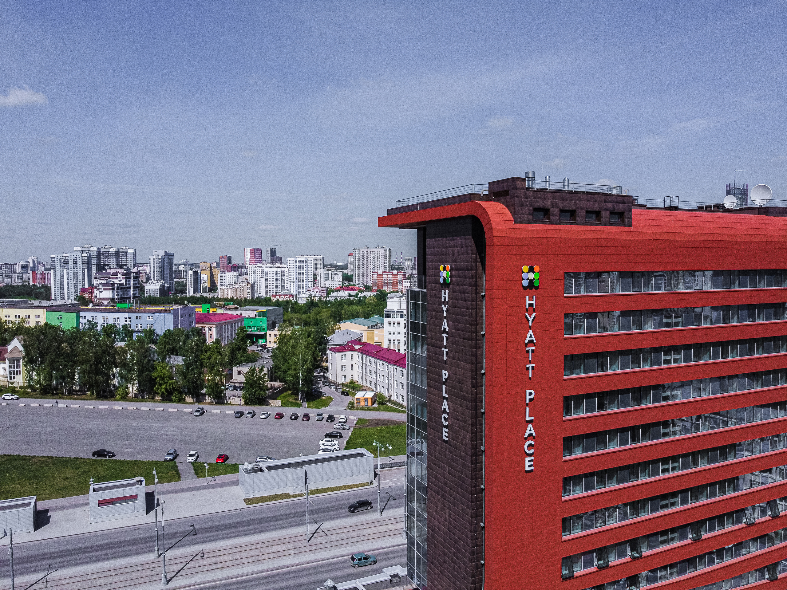 Hyatt Place Yekaterinburg — Архитектурная съемка экстерьера. Свадебный фотограф в Москве | Антон Матвеев