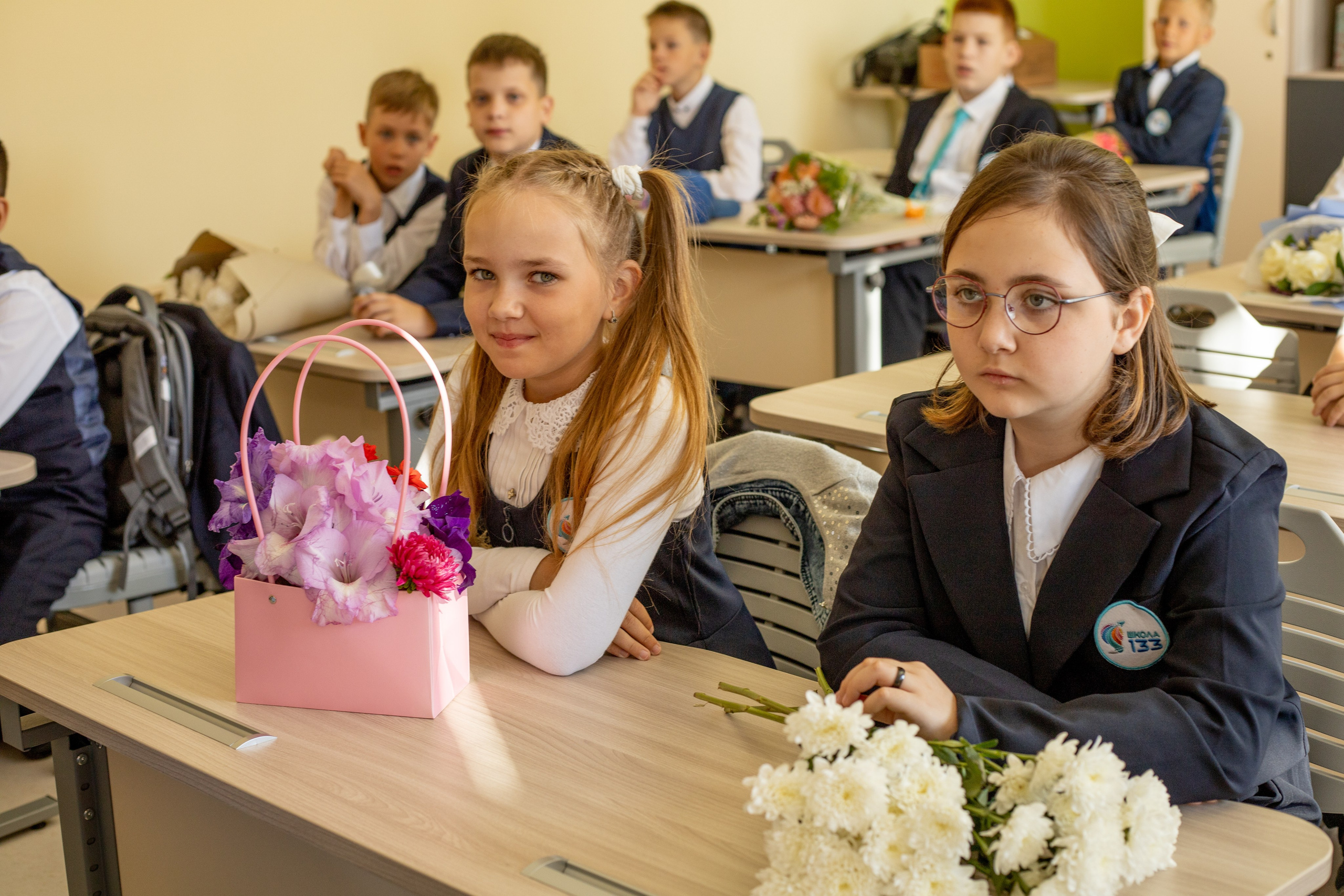 1 сентября. Школа 133. Фотограф новорожденных в Екатеринбурге