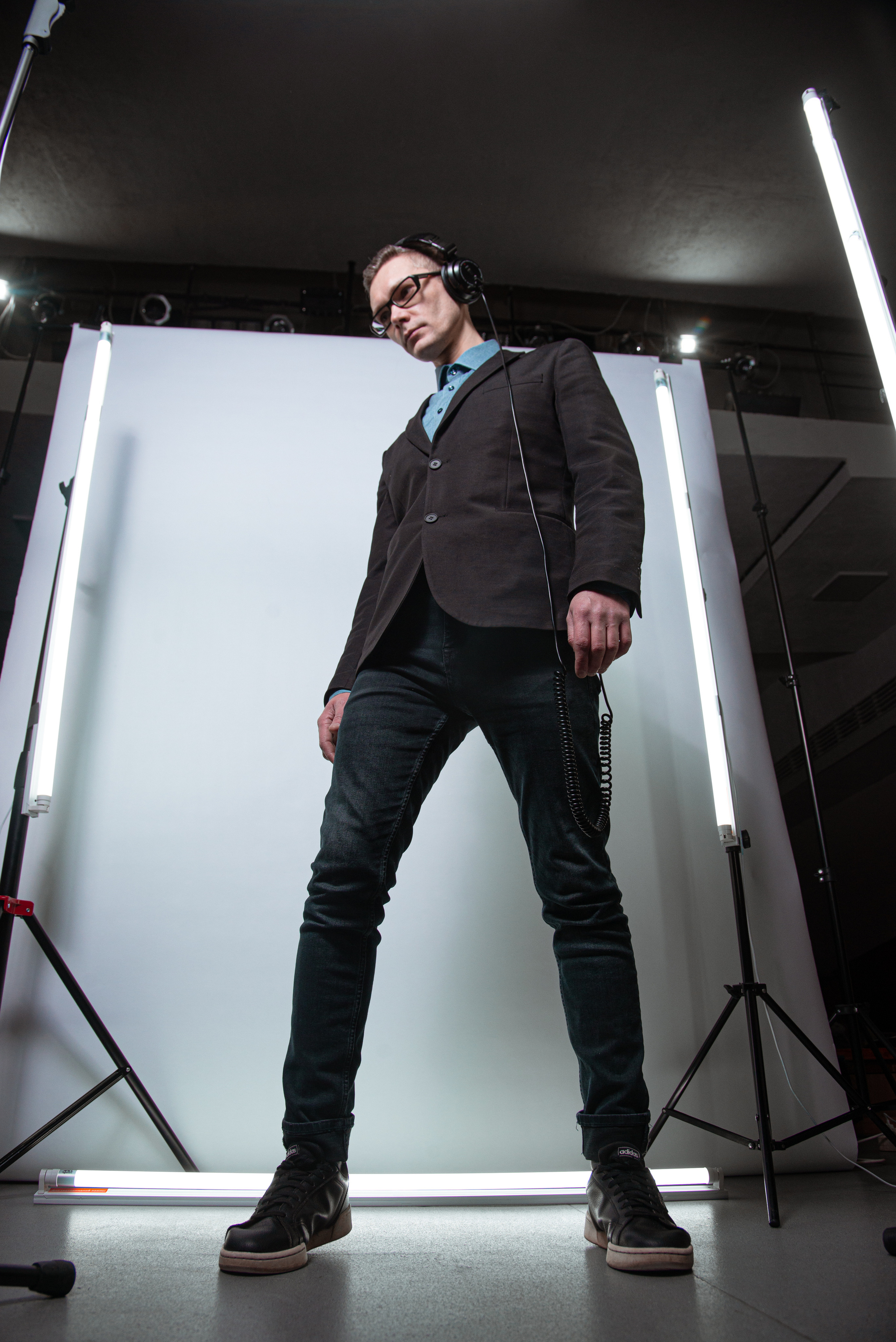 Мужской портрет Виниловые сказы. Екатеринбург. Фотограф Паткиевич Евгений