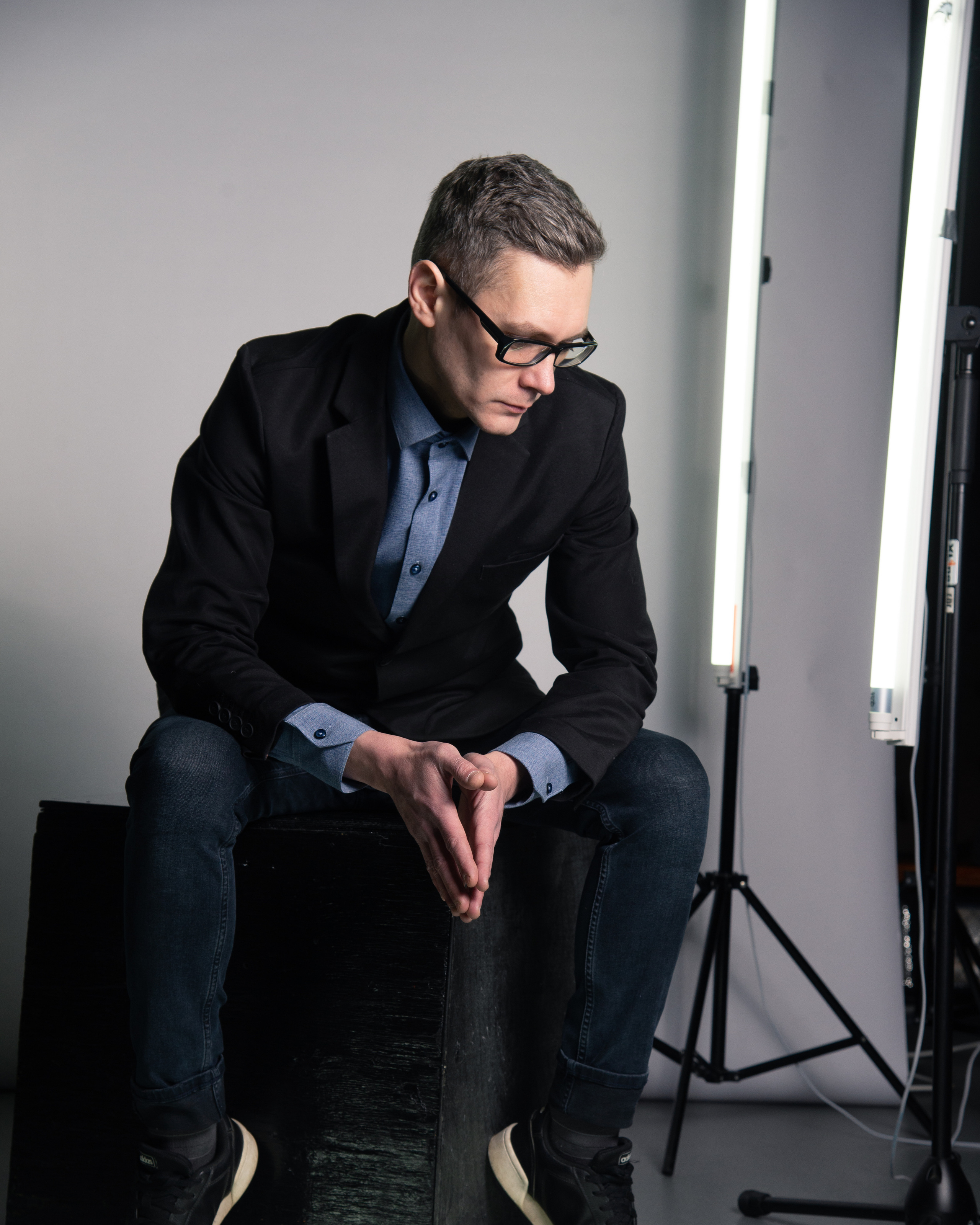 Мужской портрет Виниловые сказы. Екатеринбург. Фотограф Паткиевич Евгений