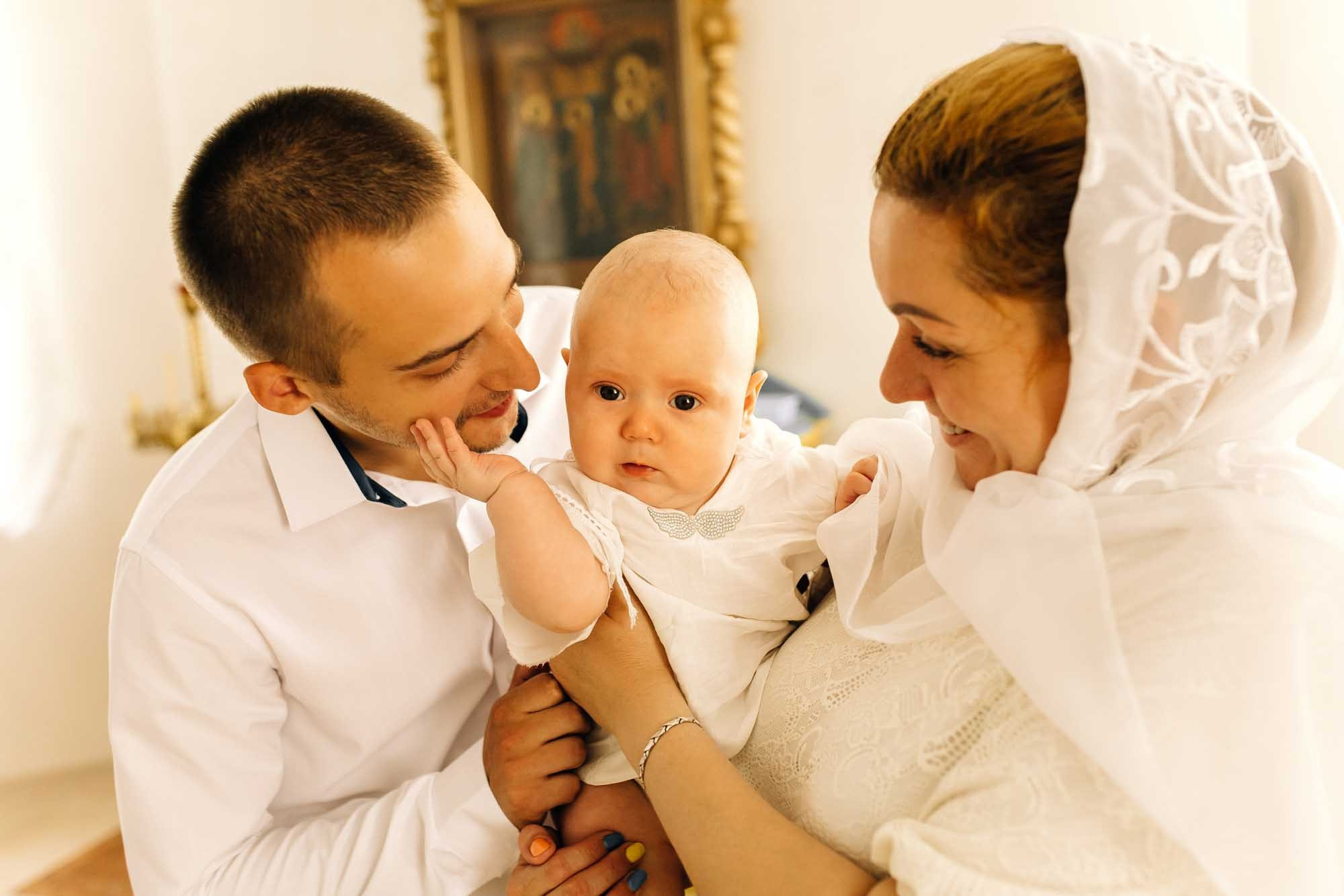 Крещение Ильи. Фотограф таинства крещения в Бресте Светлана Будько