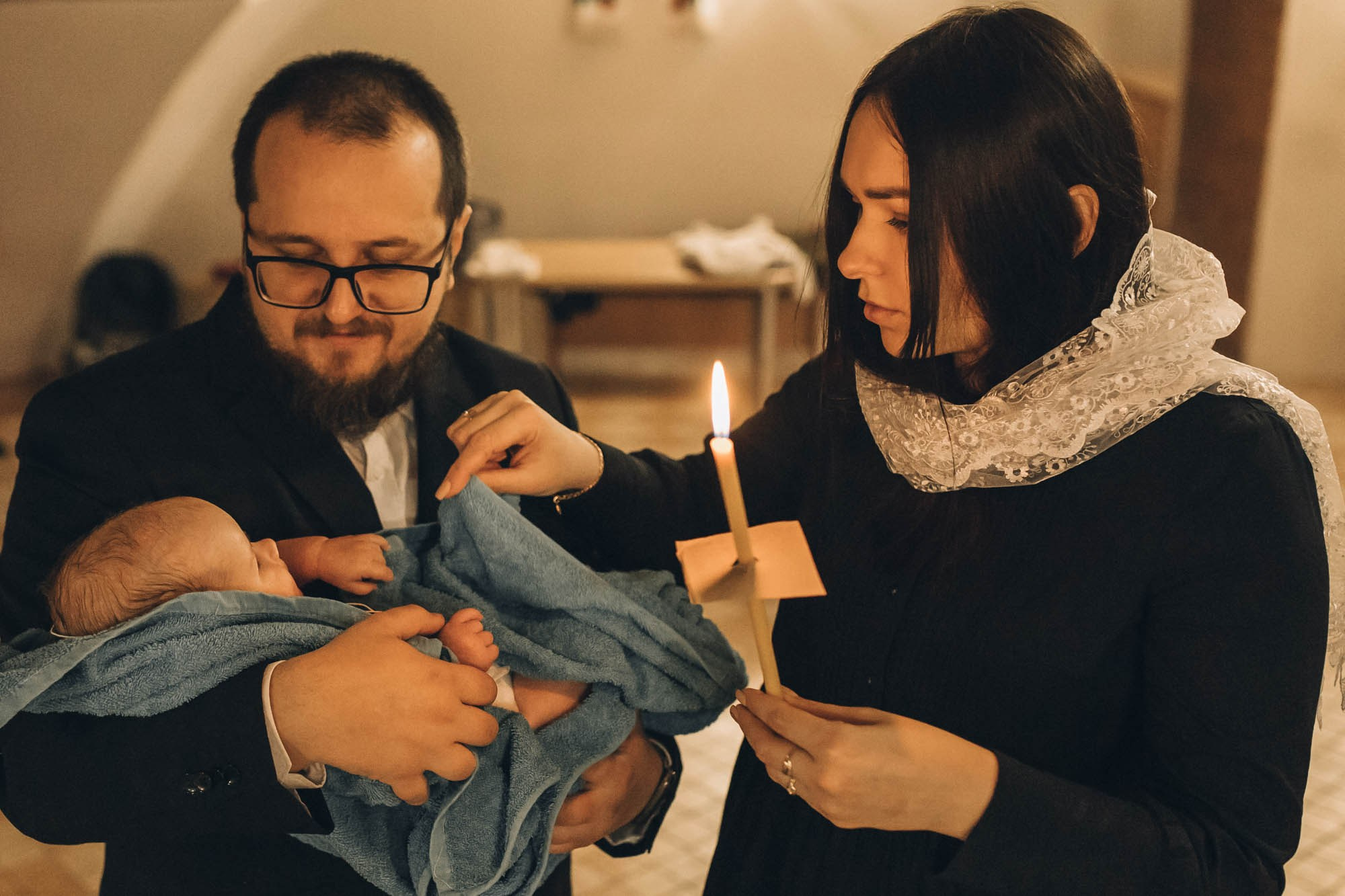 Крещение Константина. Фотограф таинства крещения в Бресте Светлана Будько