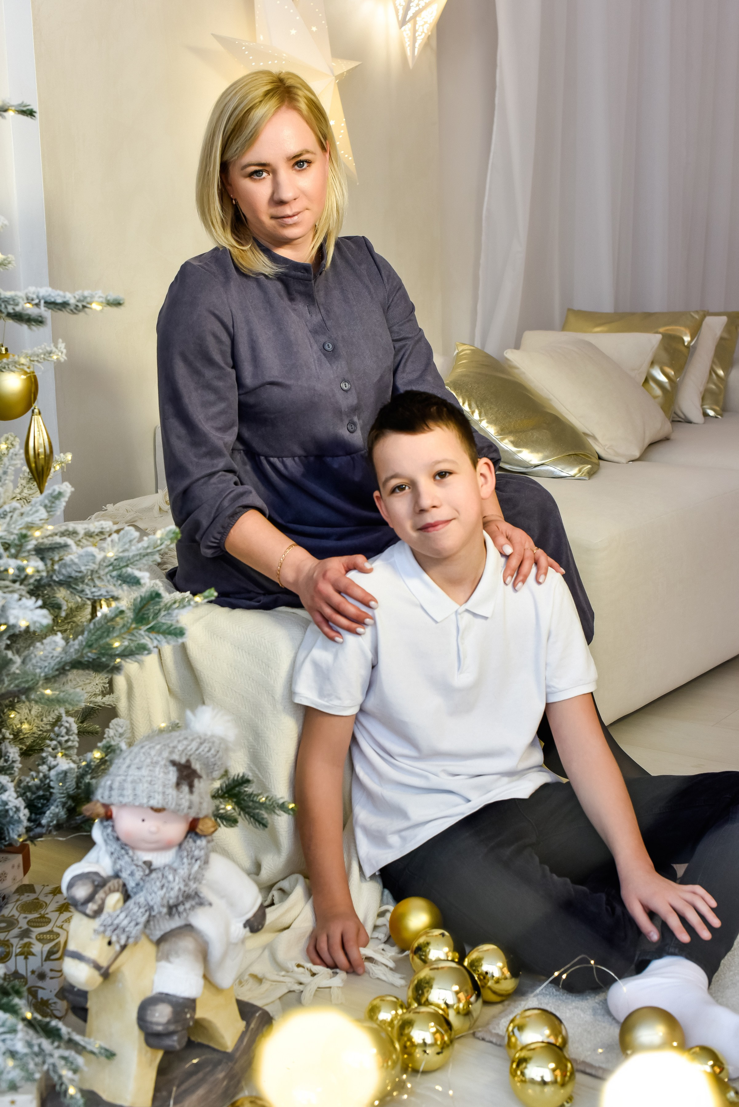 Юля с сыночком