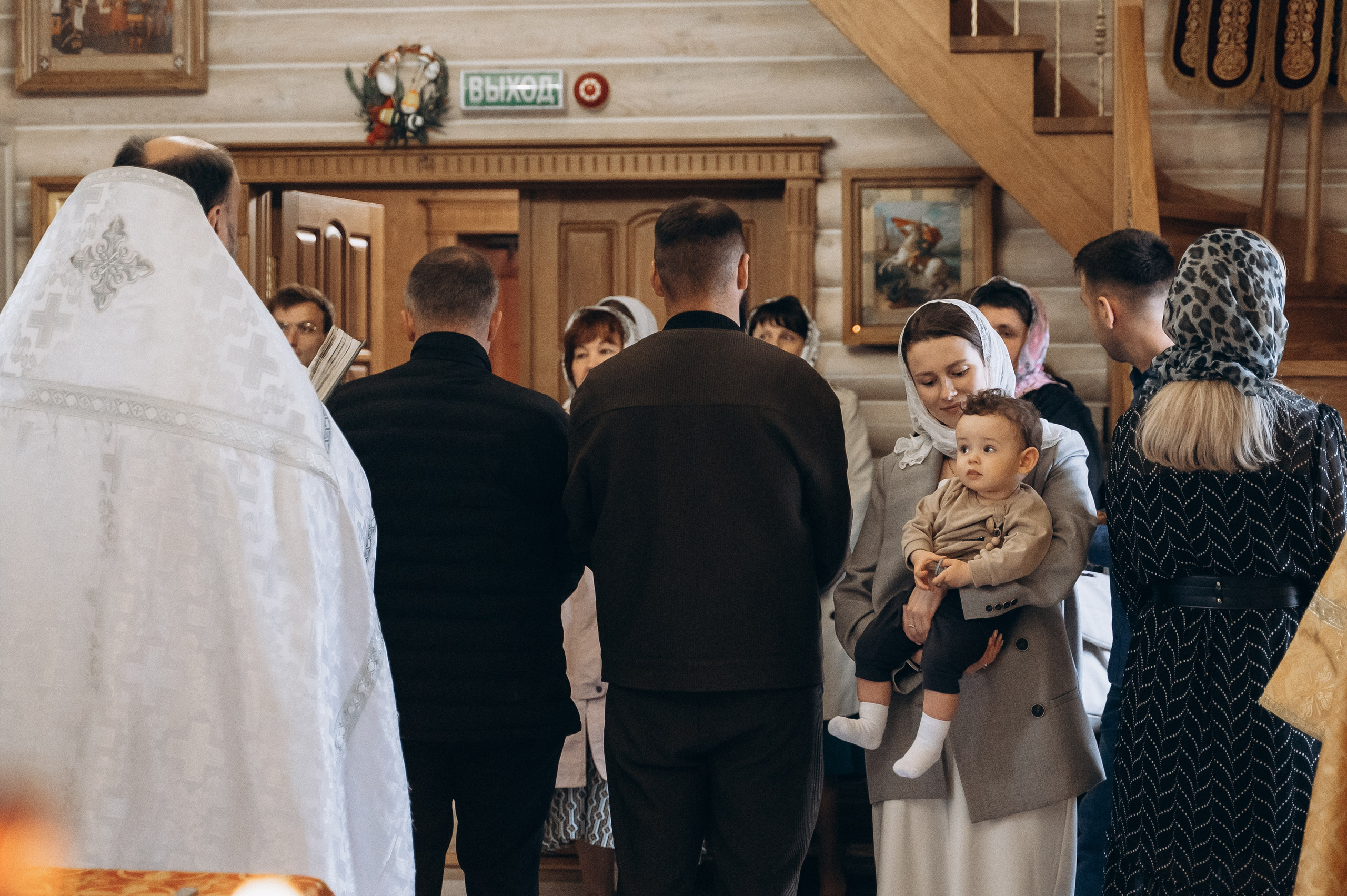 Крещение Мирона («Троеручица» храм в честь иконы Божией Матери). Семейный фотограф в Минске Дарья Дреко