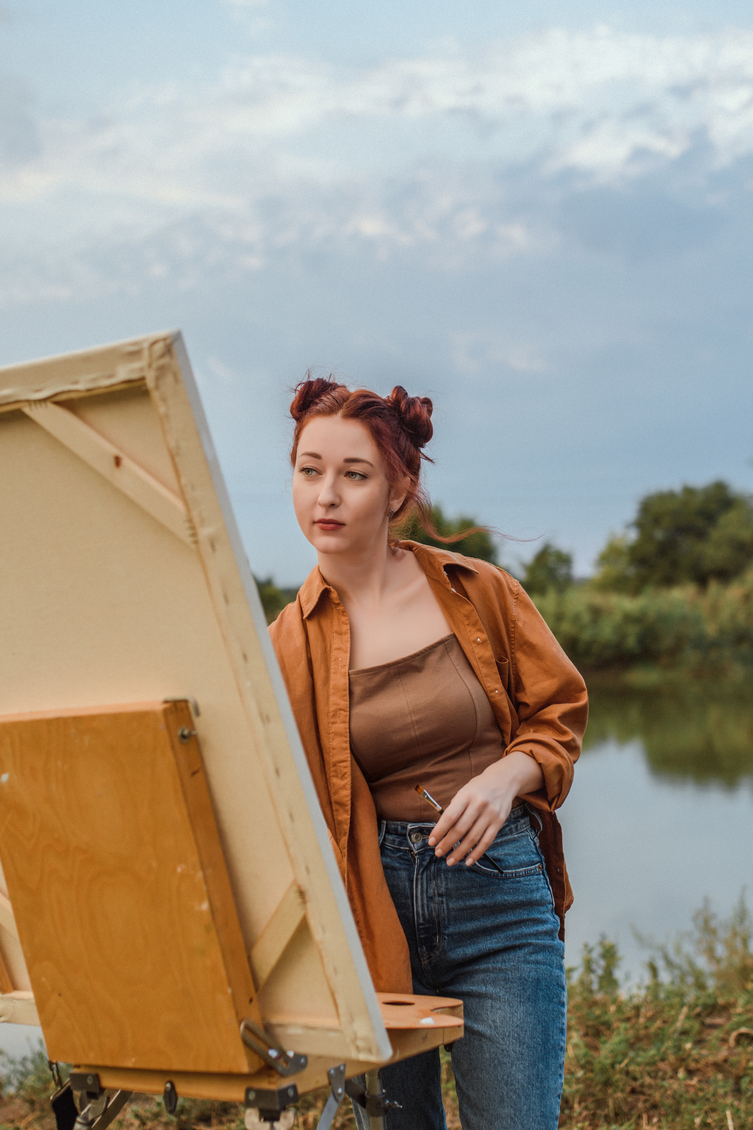 Фотосессия девушка и лошади на природе. Семейный и женский фотограф в Краснодаре Александра Синчук