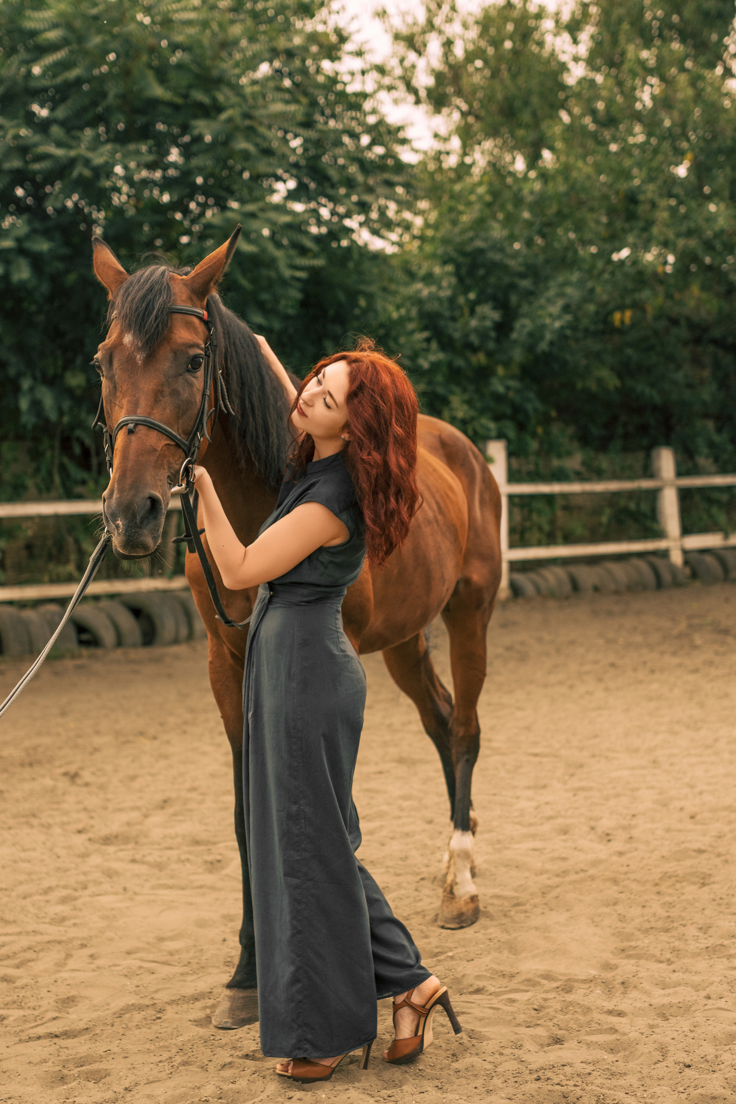 Фотосессия девушка и лошадь. Семейный и женский фотограф в Краснодаре Александра Синчук