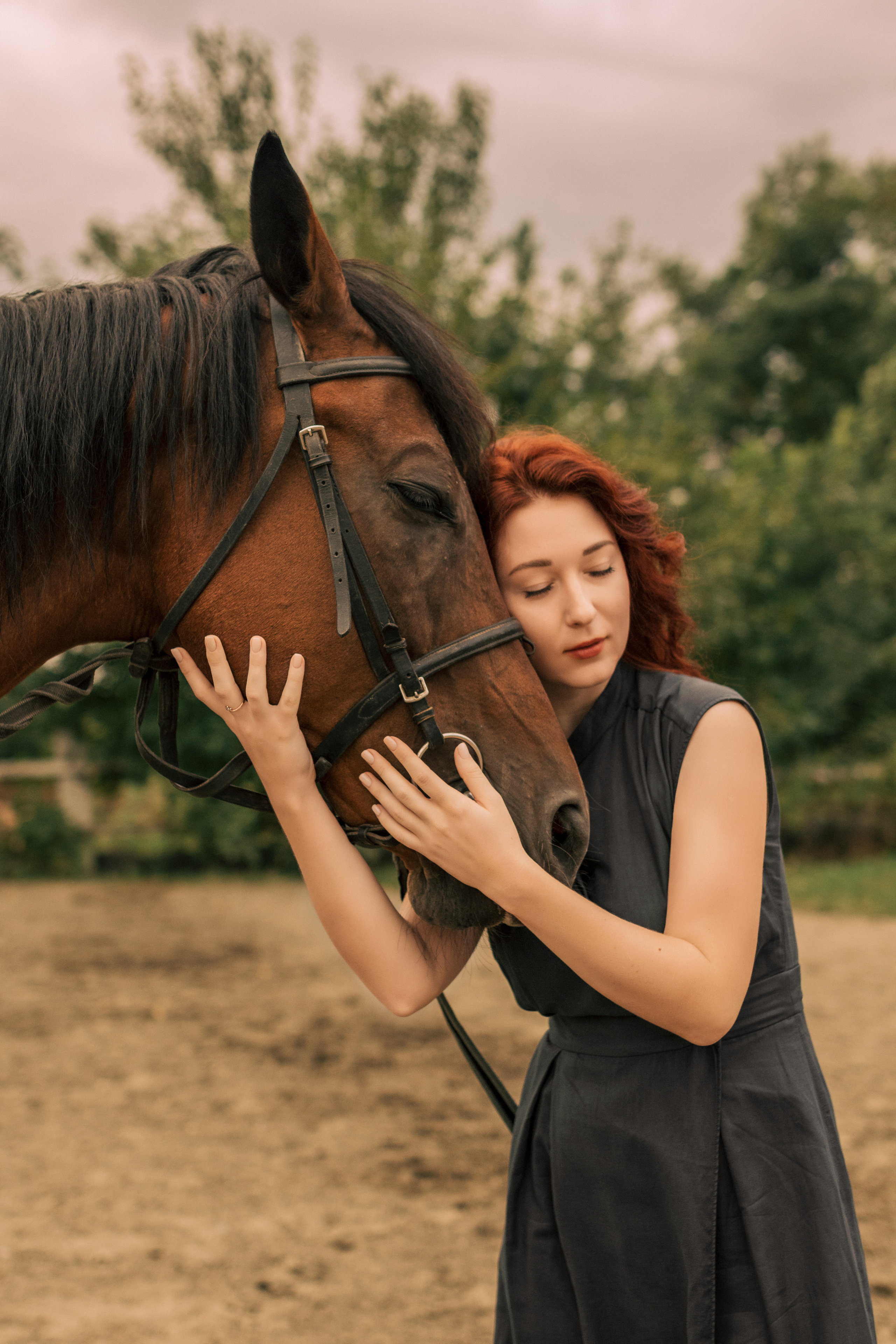 Фотосессия девушка и лошадь. Семейный и женский фотограф в Краснодаре Александра Синчук