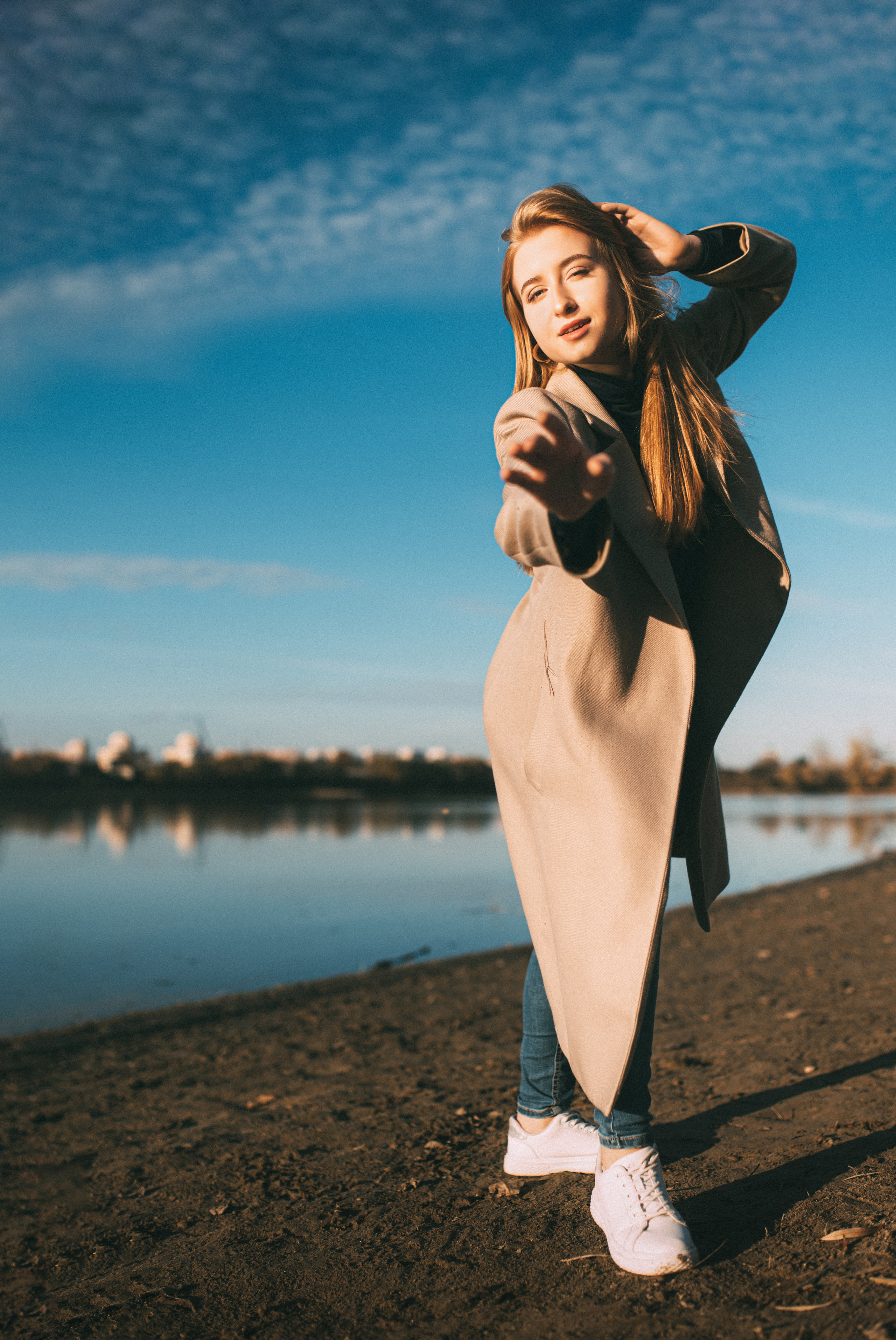 Мария. Прогулка вдоль реки. Семейный и женский фотограф в Краснодаре Александра Синчук