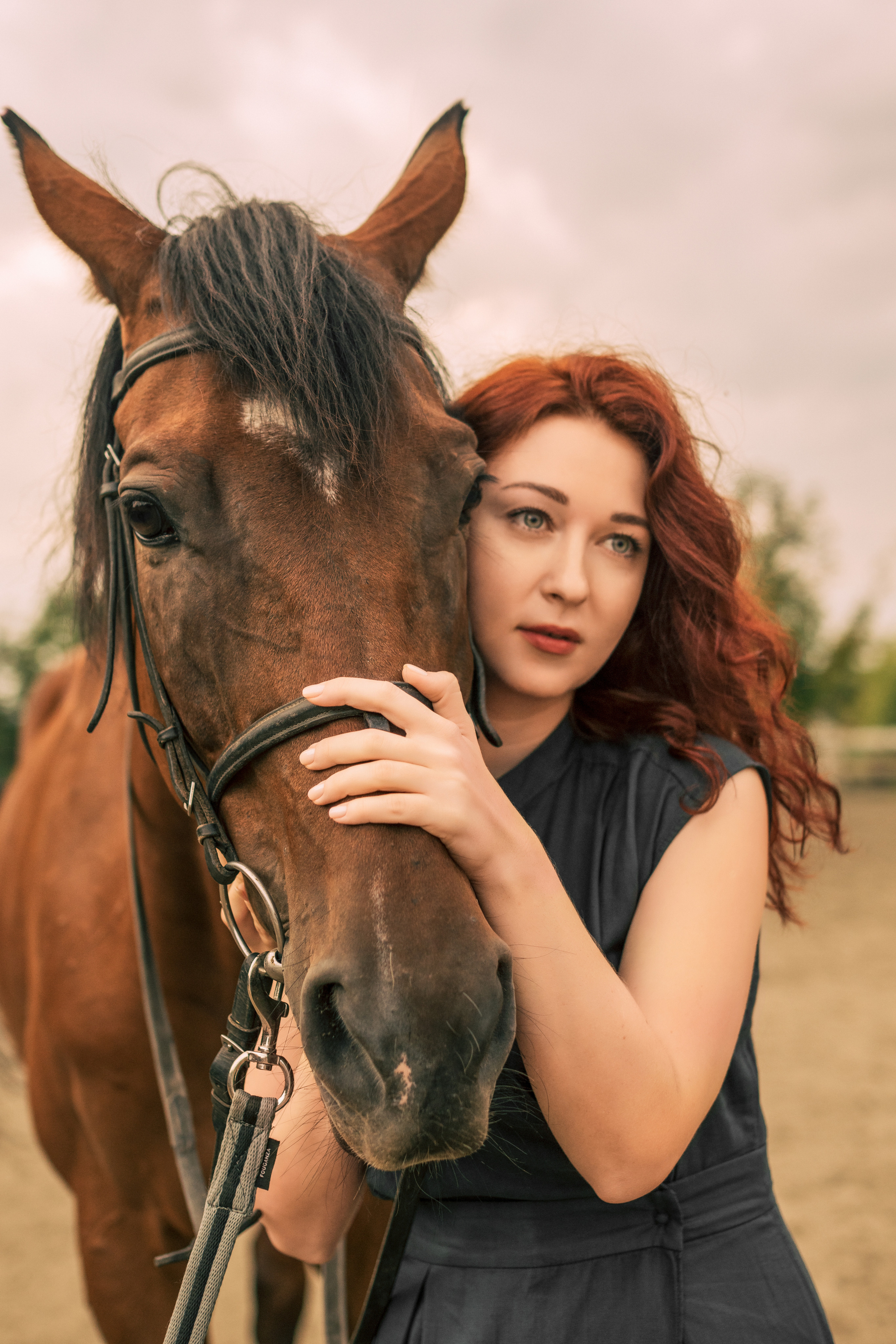 Фотосессия девушка и лошадь. Семейный и женский фотограф в Краснодаре Александра Синчук