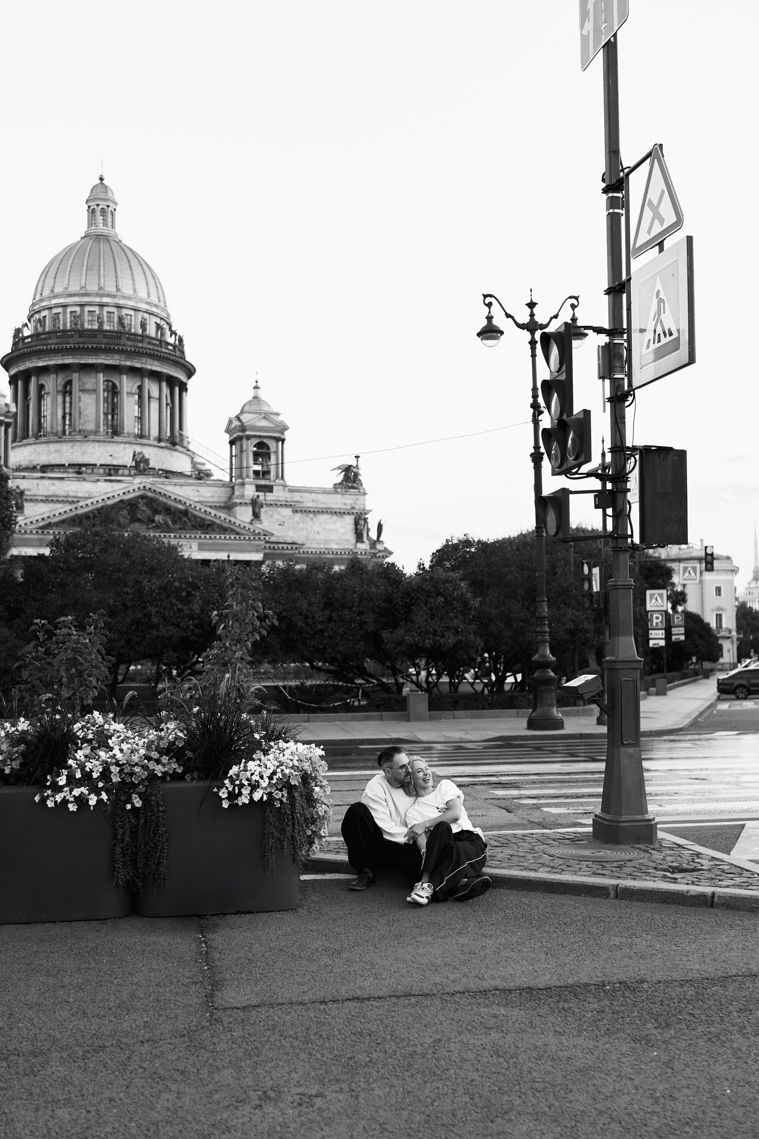 Танцоры на рассвете. Фотограф СПб Диана