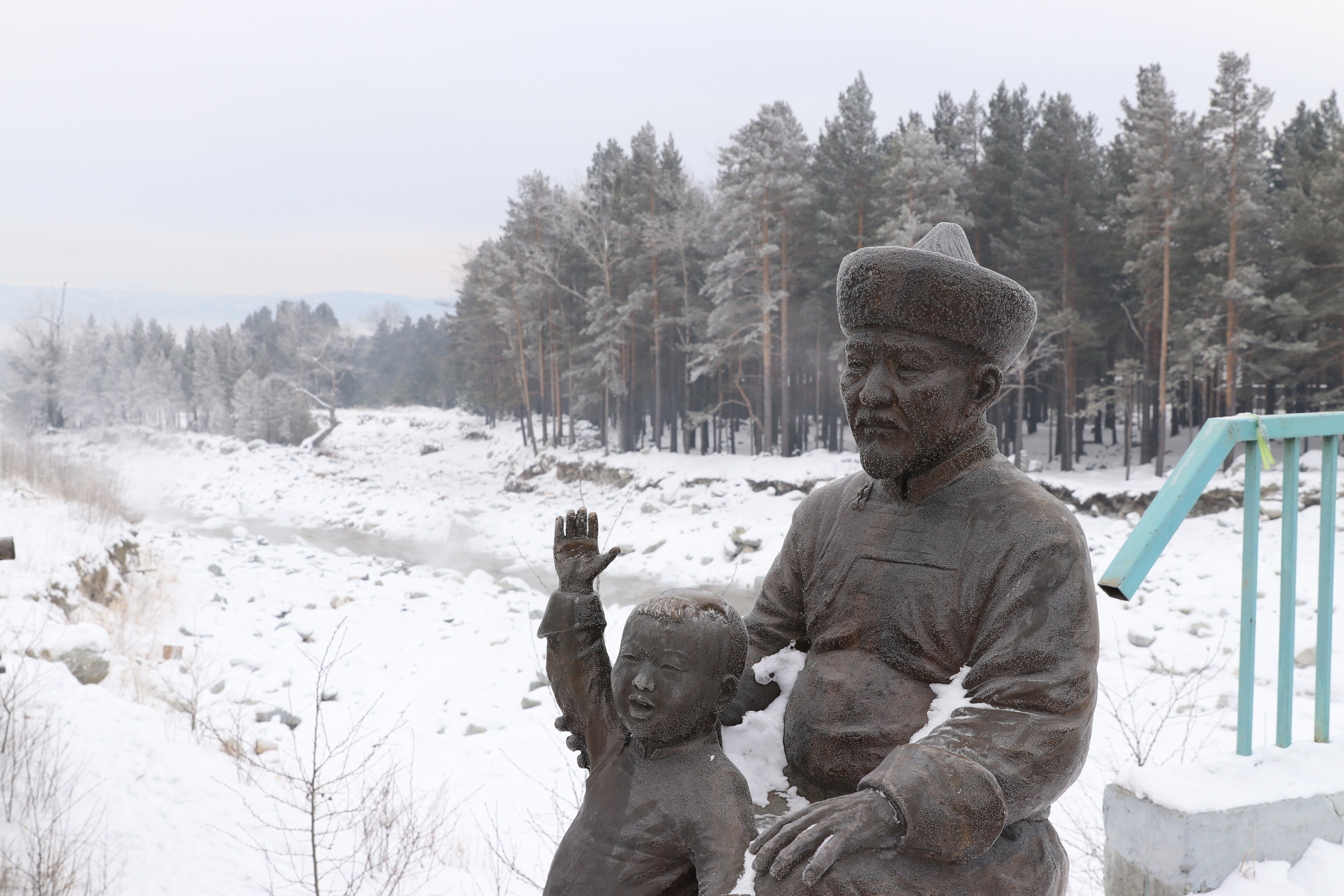 Аршан. Январь 2024. Путешественник-фотограф из Санкт-Петербурга Татьяна Свистулина