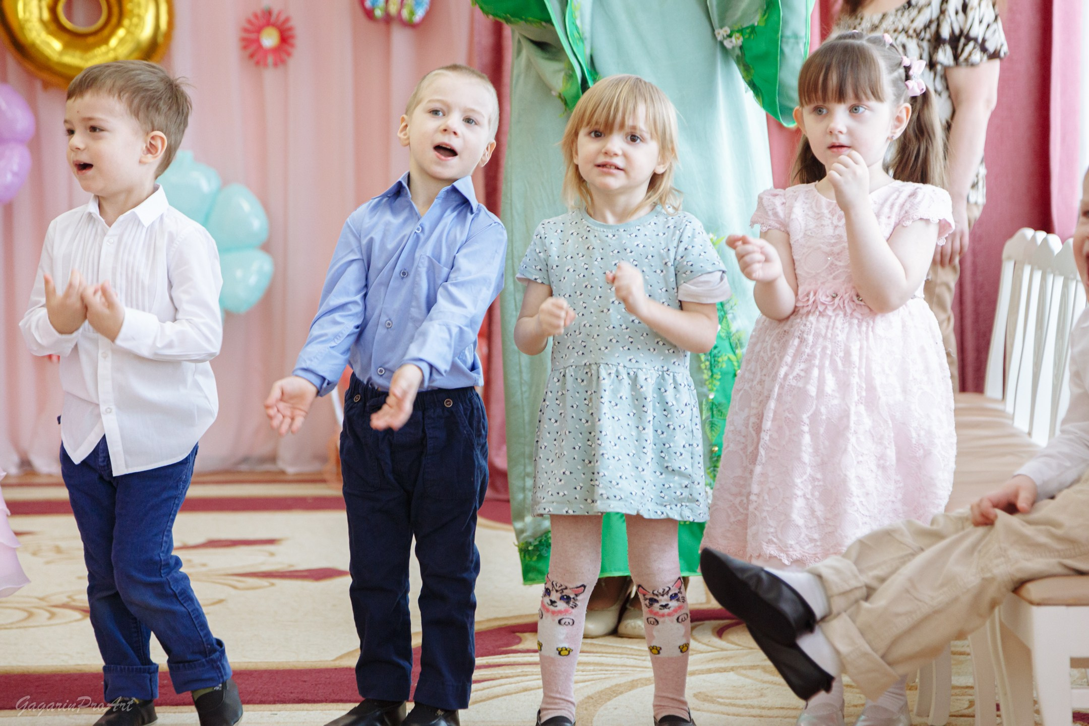 Репортаж в саду на утренник. GagarinProArt