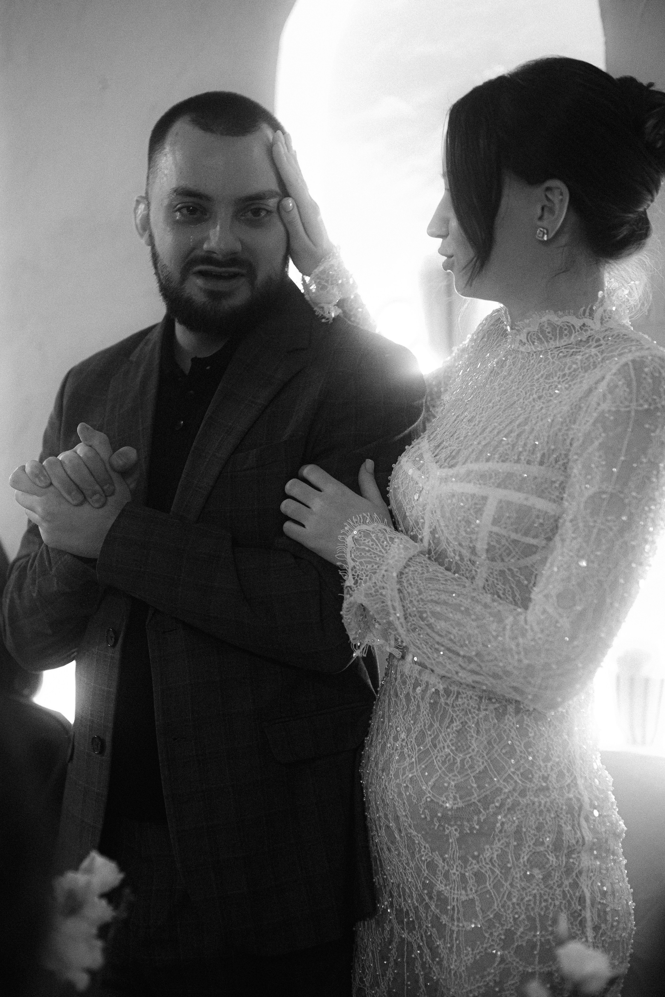 The cutiest. Сентиментальная свадебная фотография