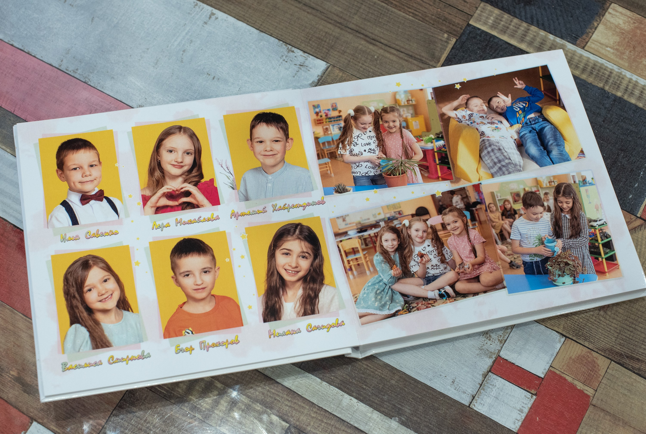 Альбом для детского сада «Звезды». Выпускные альбомы для школ и детских садов в Иваново