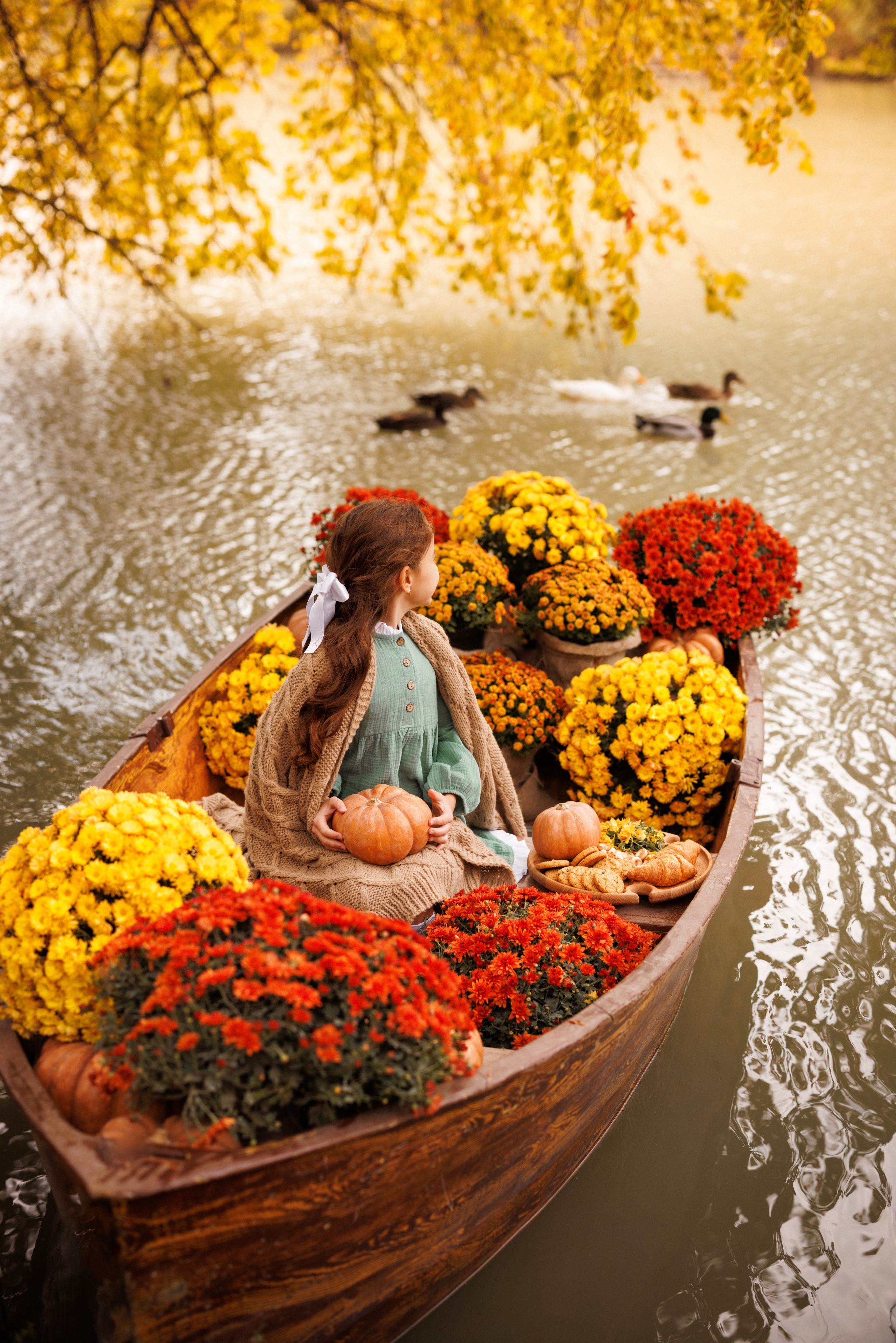 ЛОДКА, осень. Семейный и детский фотограф в Краснодаре Анна Трашкова