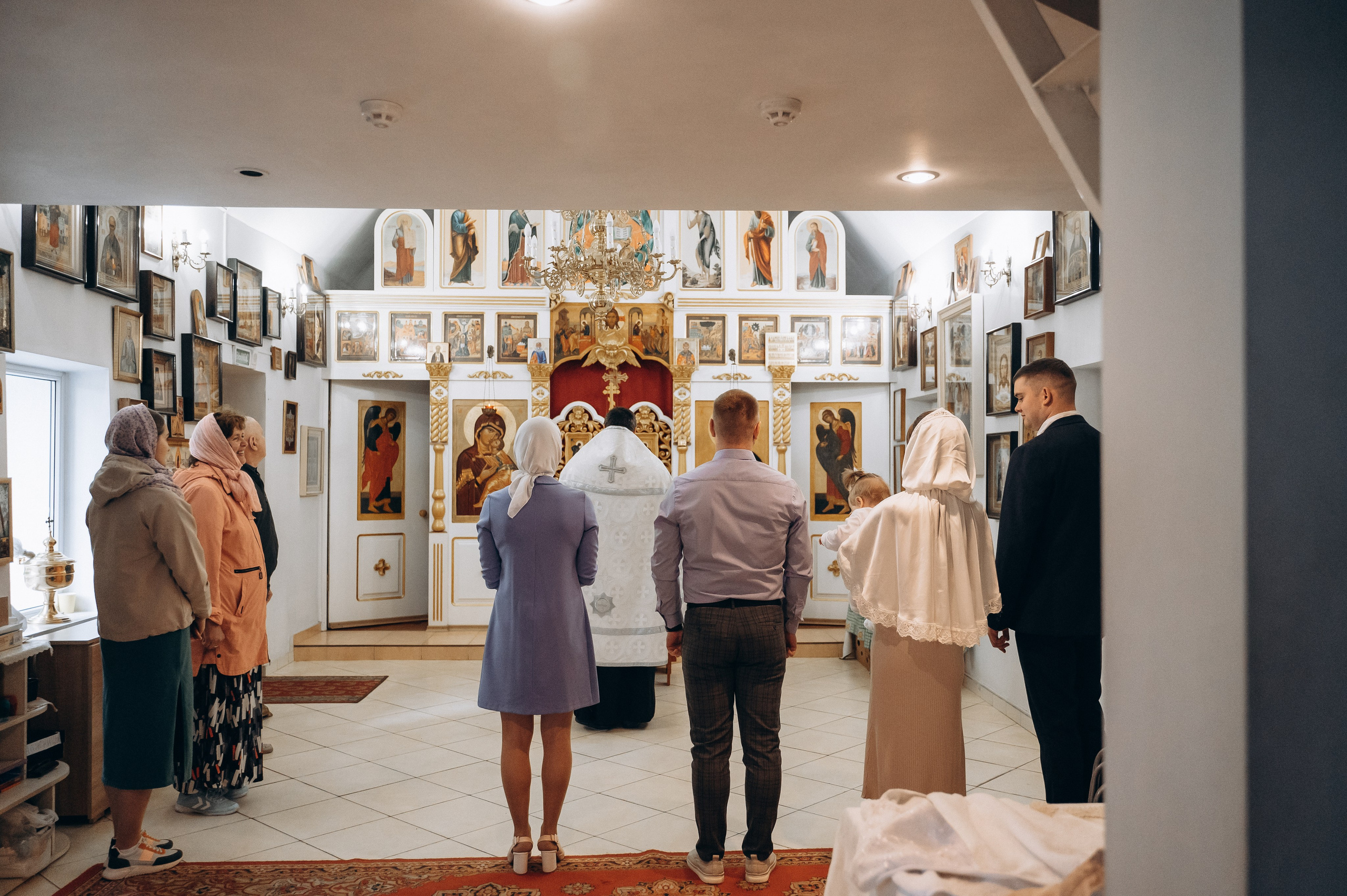 Крещение Таисии (Церковь Рождества Иоанна Крестителя). Семейный фотограф в Минске Дарья Дреко