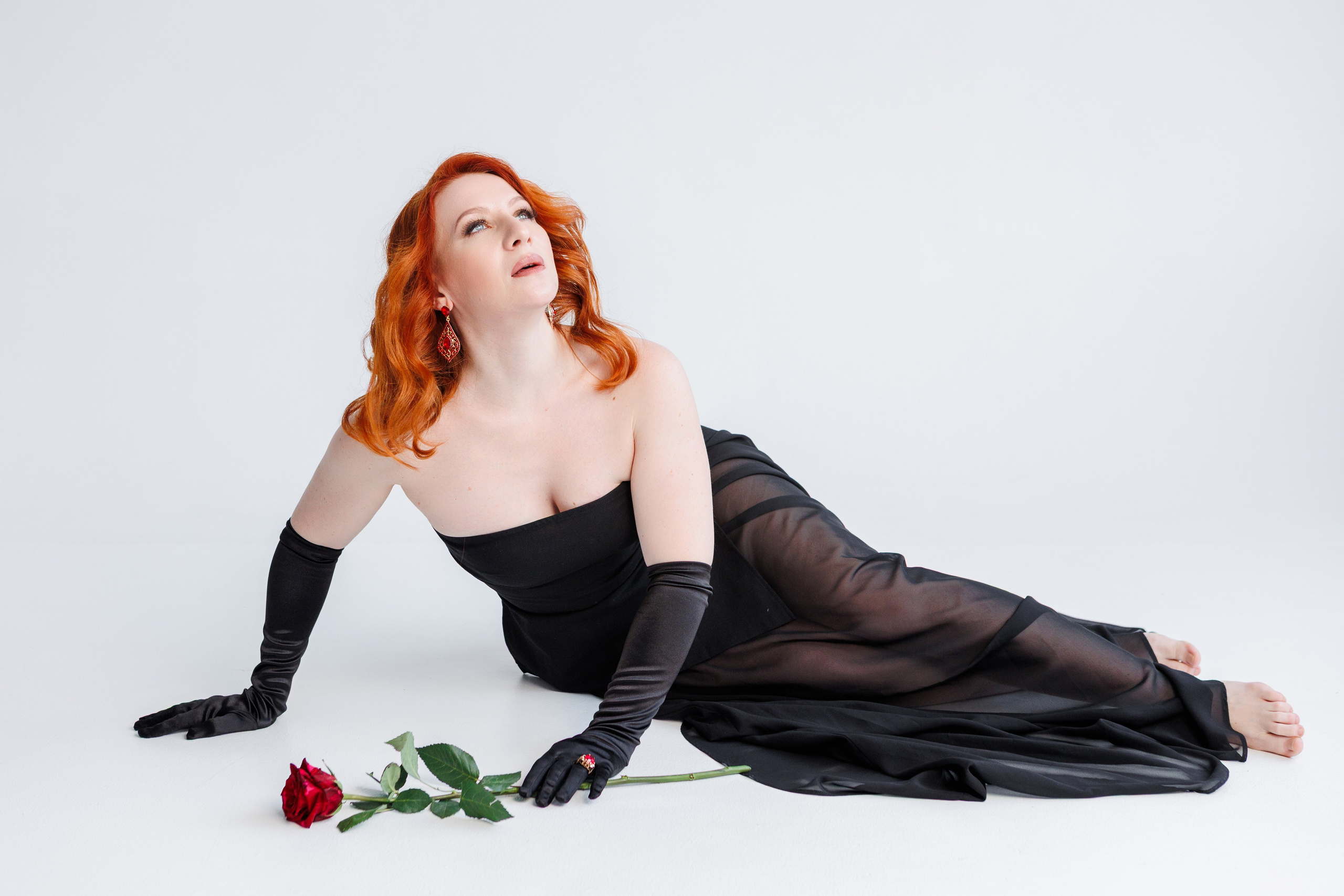 Ольга и розы. Фотограф в Санкт-Петербурге