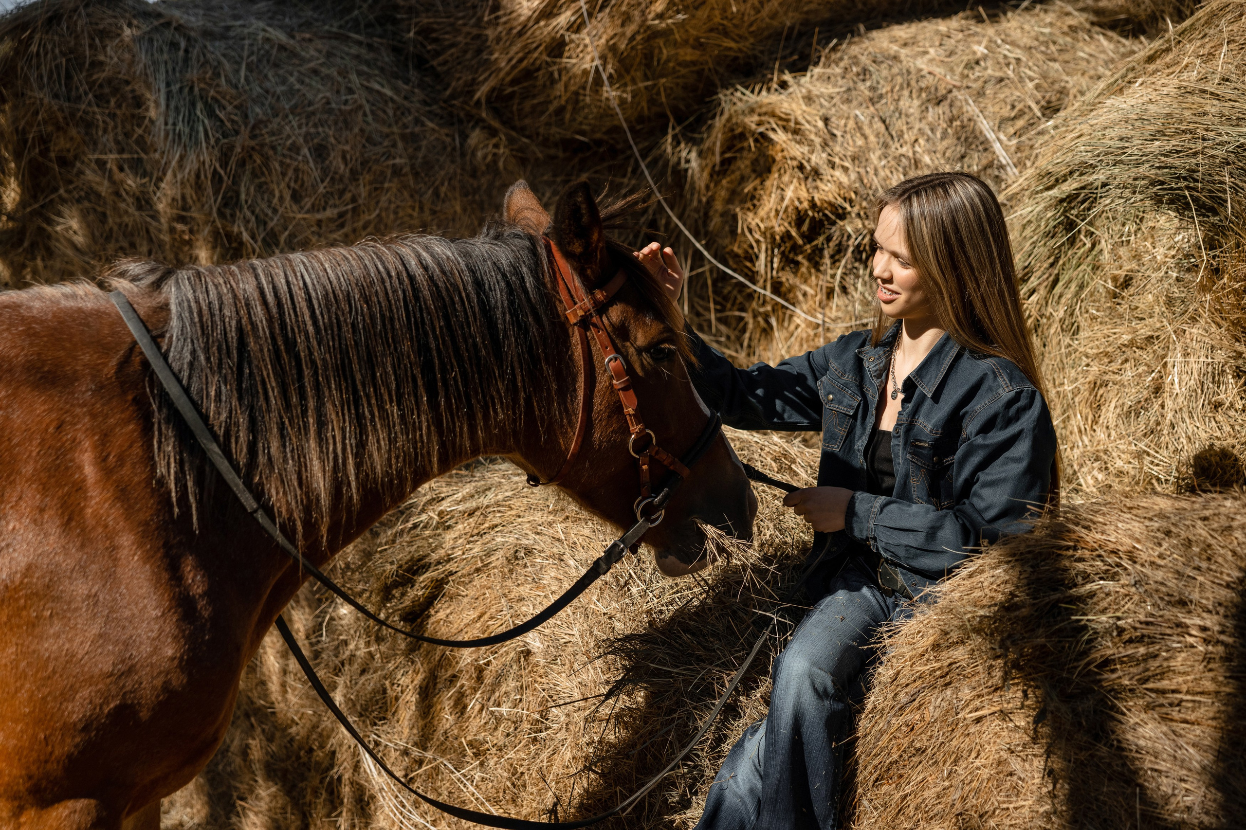 Съёмка с лошадьми. Конный клуб «Карсар». Татьяна Мирзоян