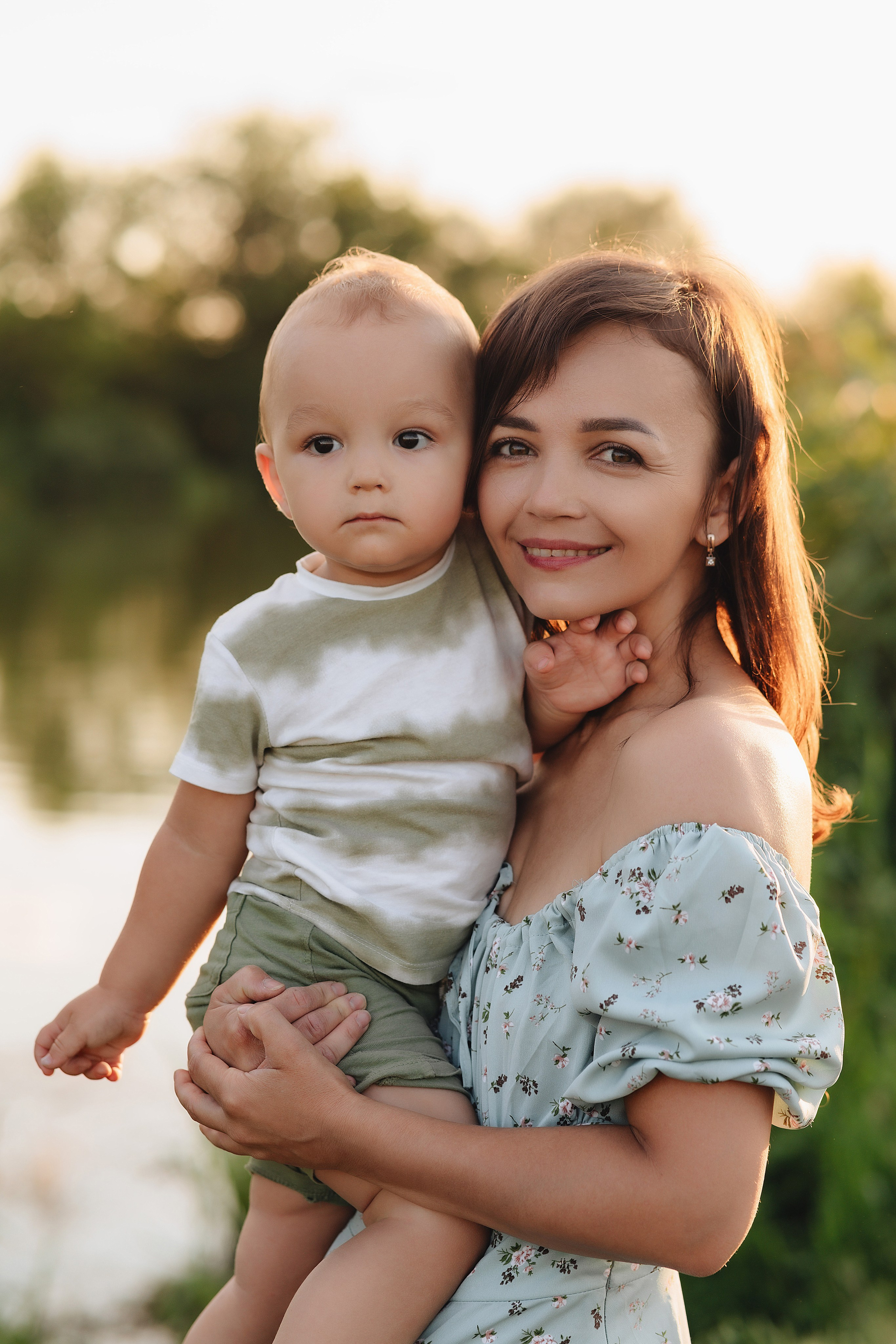 Семейная съемка на закате. Фотограф Карина Шмулёва. Воронеж и область