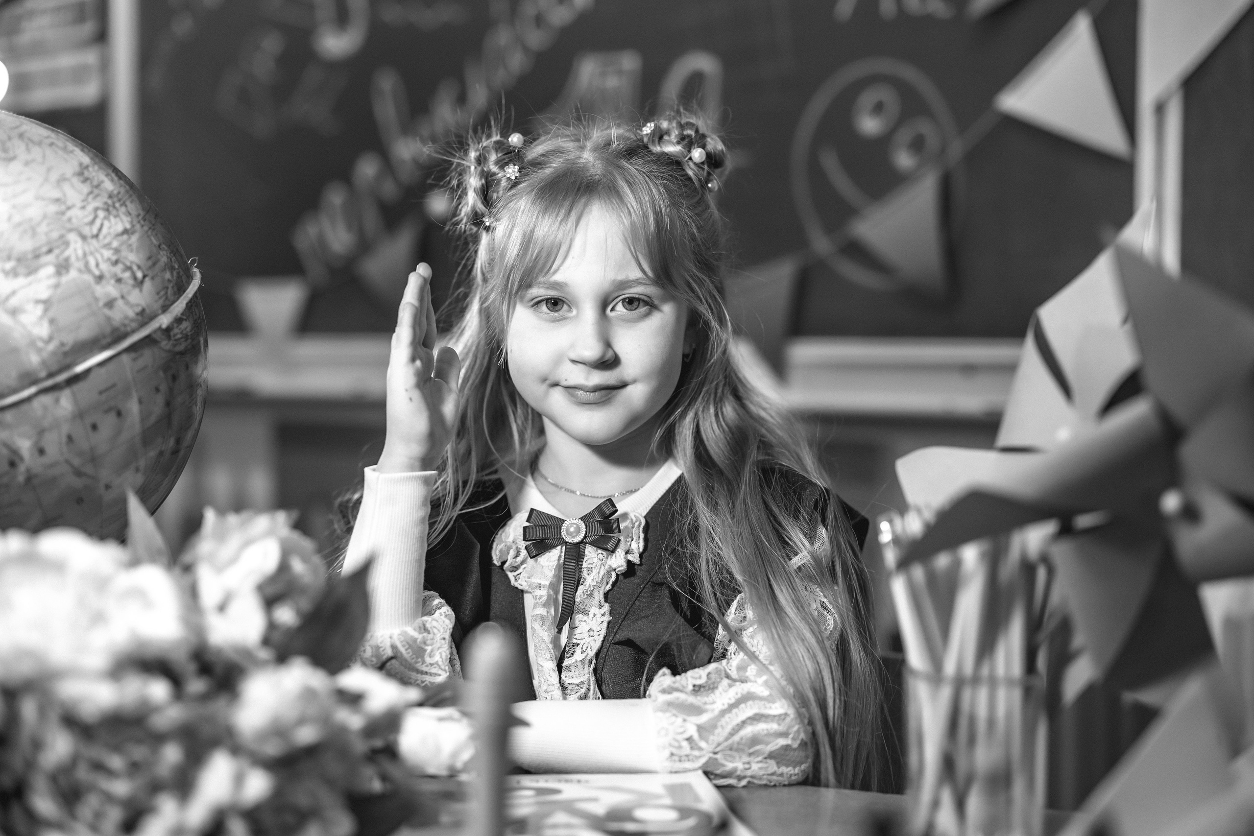 Съемка в классе с мини-фотозоной. Фотограф со студией в Долгопрудном — Ольга Рагулина