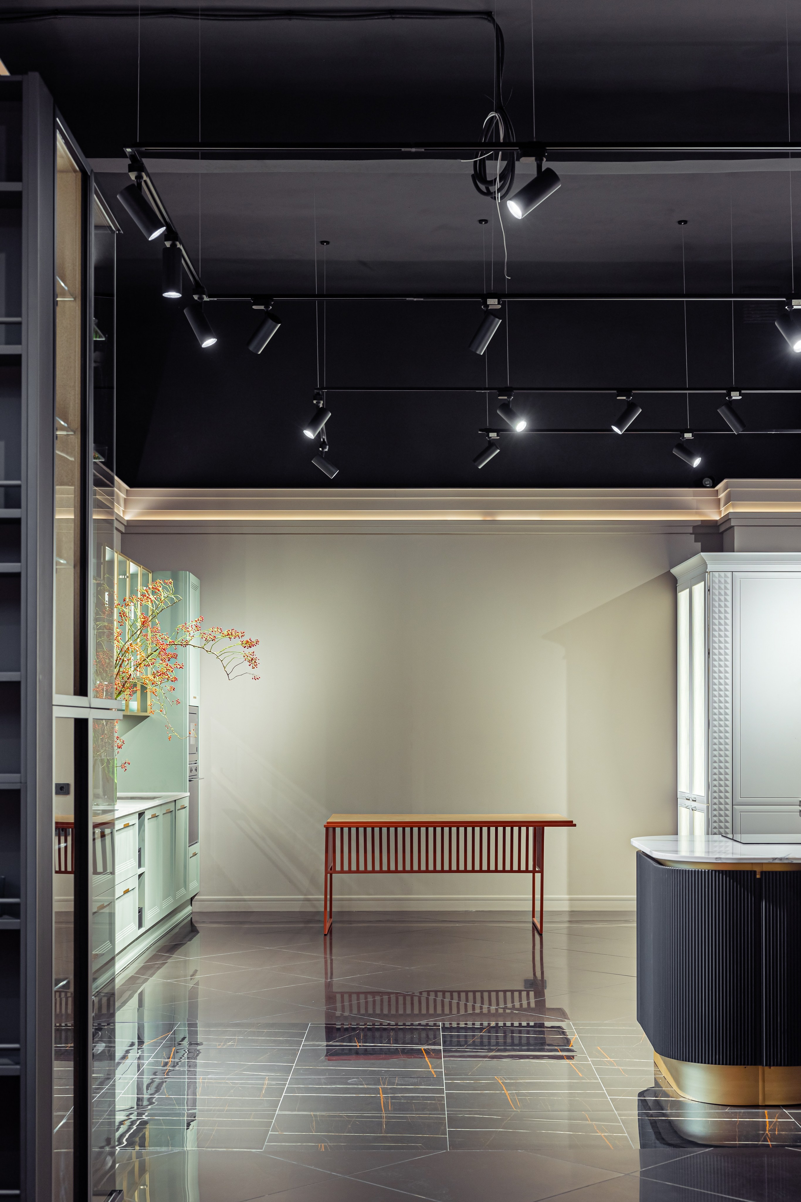 Салон «Рими», г. Москва. Дизайнер/стилист Анна Исупова. Иван Благушин. Интерьерный и архитектурный фотограф в Москве и Санкт-Петербурге