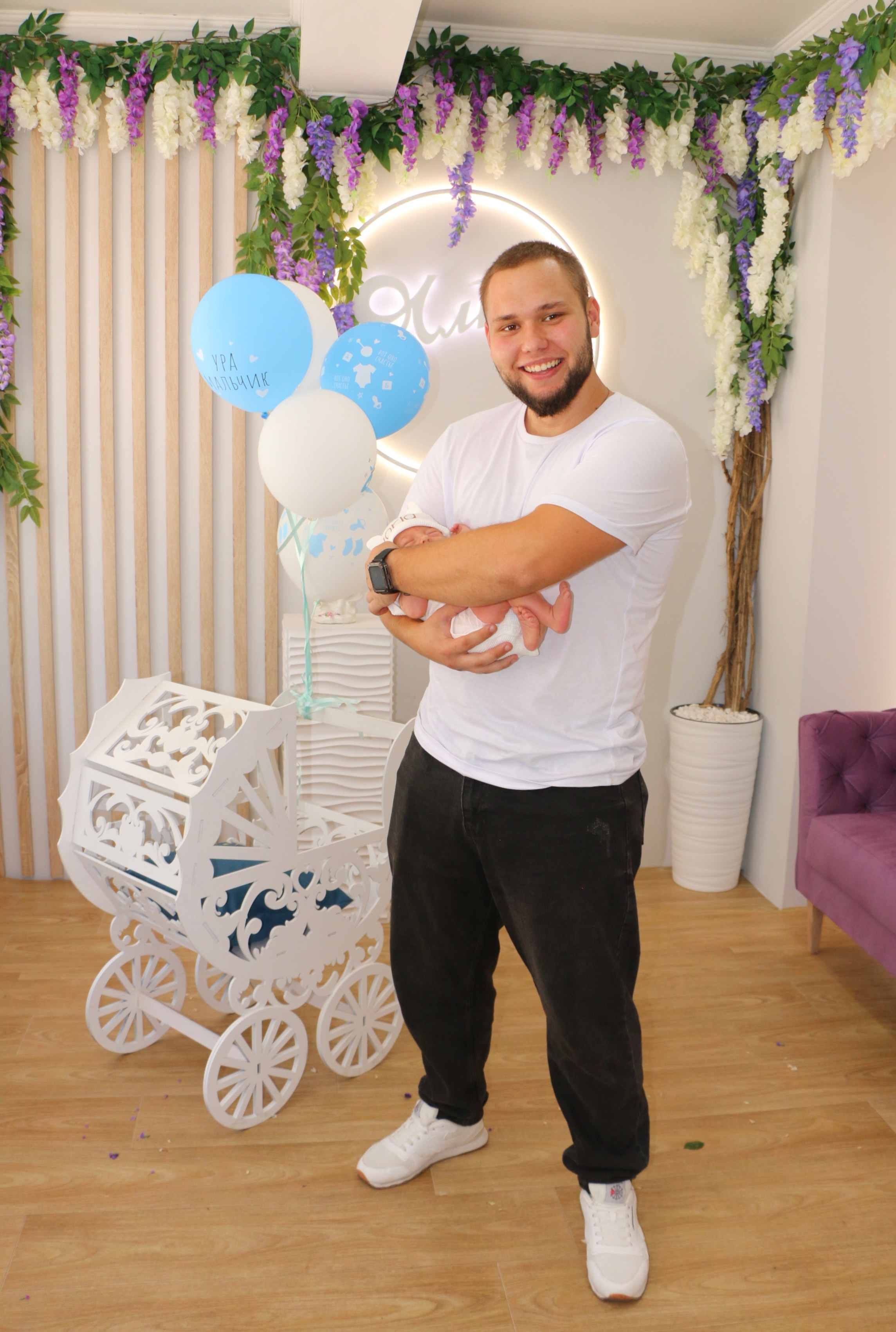 Выписка из роддома. Семейный и детский фотограф в Ялте Ольга Солерина