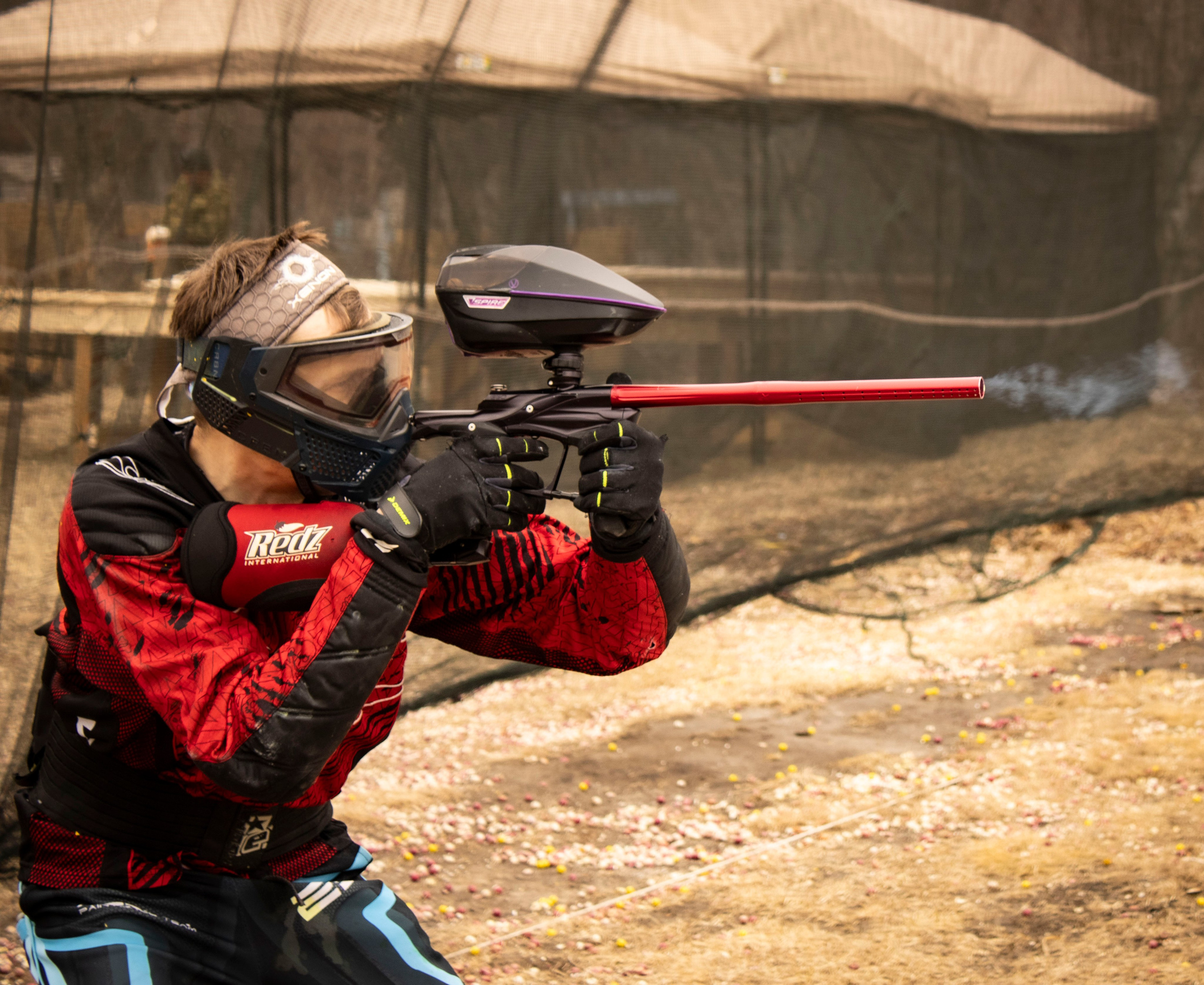 Турнир на кубок Федерации пейнтбола 6 апреля 2024 г. Фотограф г. Владивосток