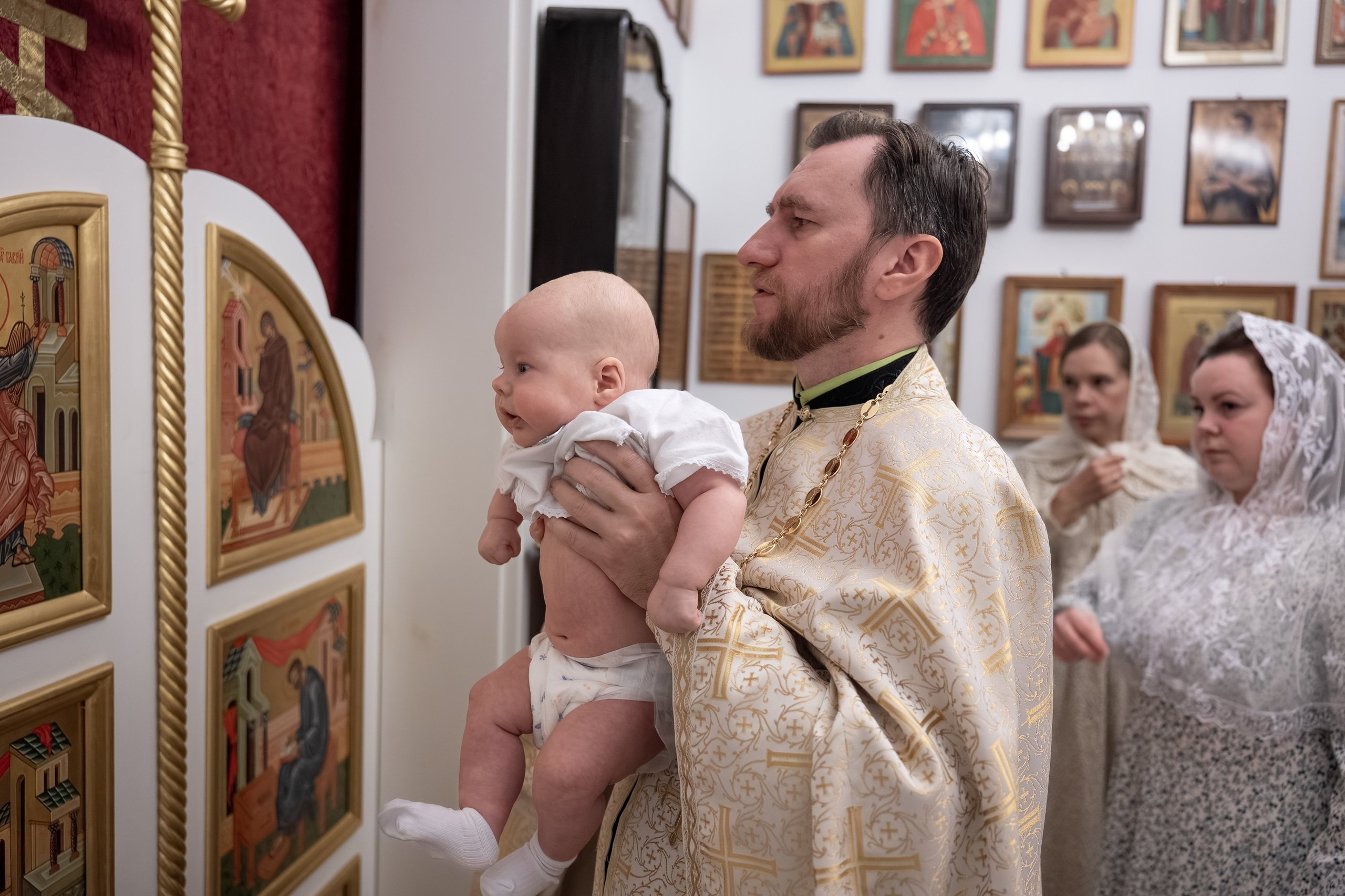 Крещение мл. Максима. Фотограф в Москве