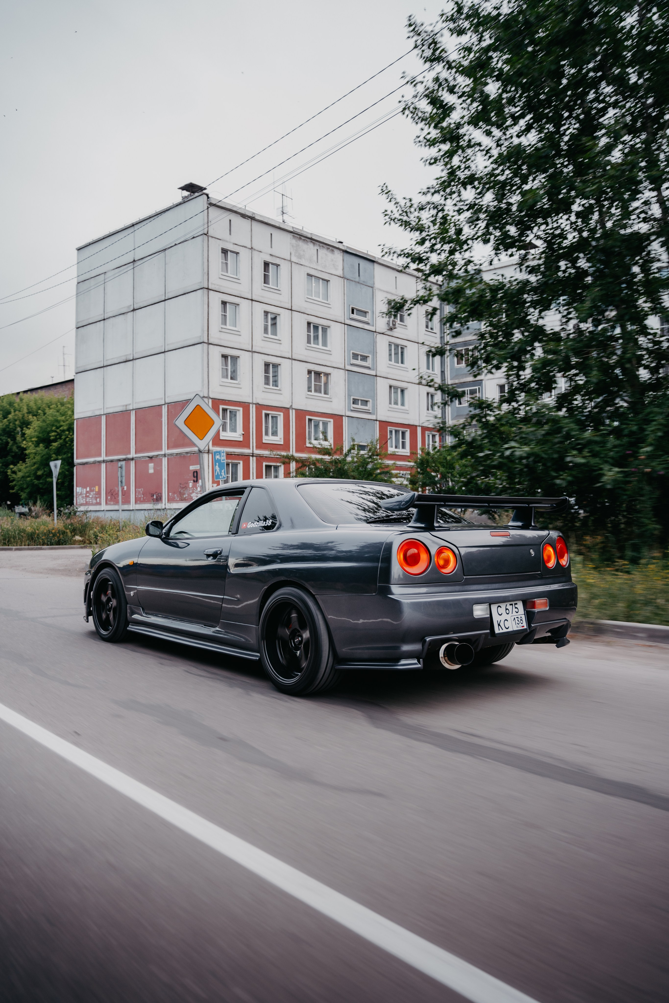 Nissan Skyline. Фотограф, видеограф и пилот дрона на Байкале