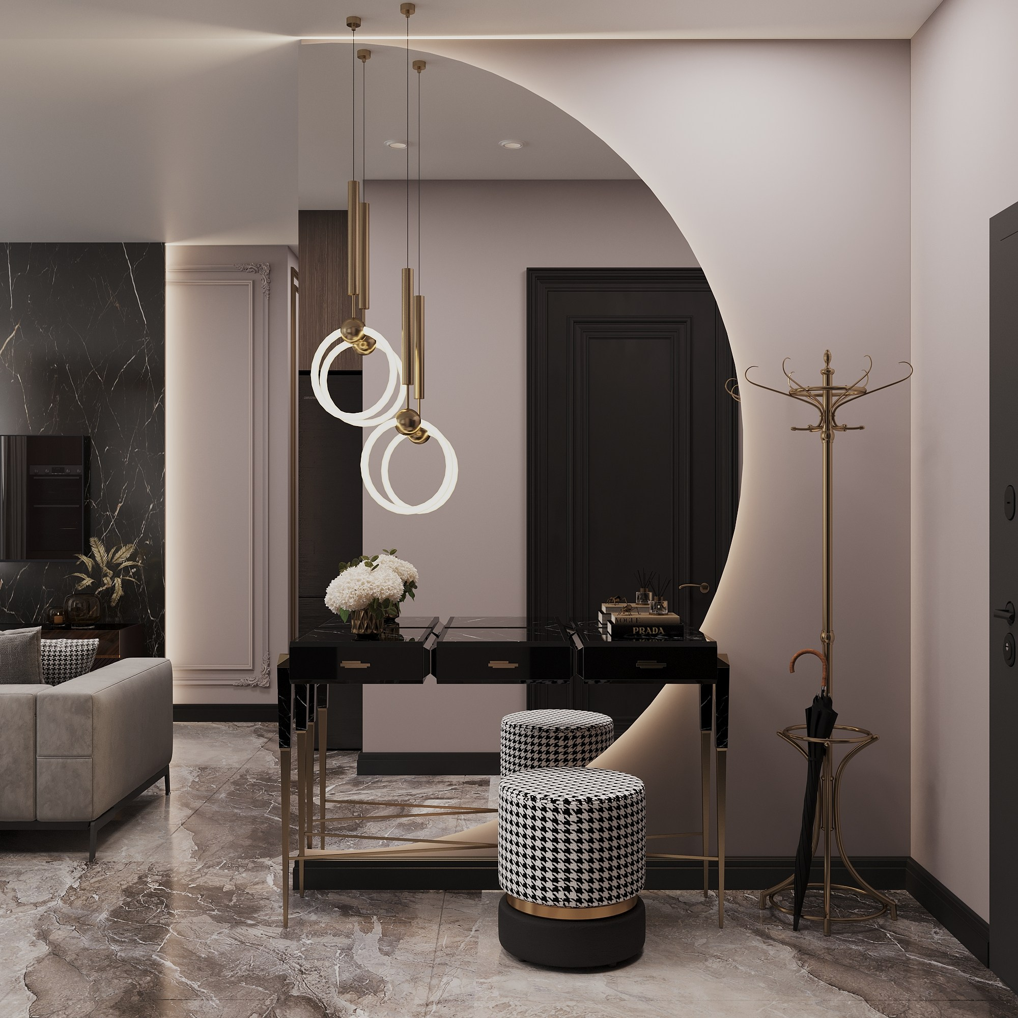 ЖК «Скандинавия». Hedonist design. Дизайн интерьера комфорт и бизнес класса. Москва и весь мир