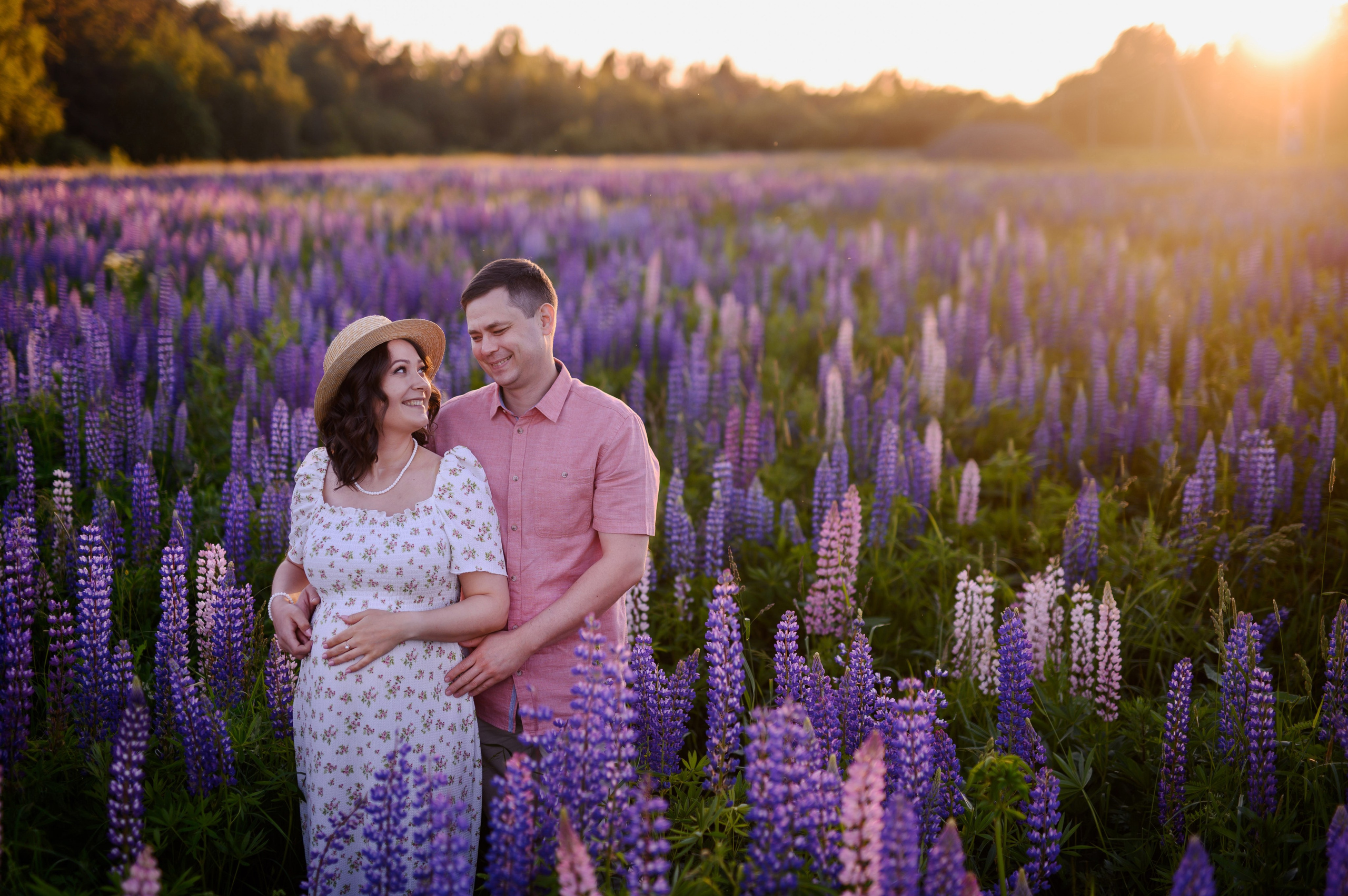Люпиновое счастье. Портретный, семейный и свадебный фотограф в Санкт-Петербурге и в Пушкине Ширяев Денис