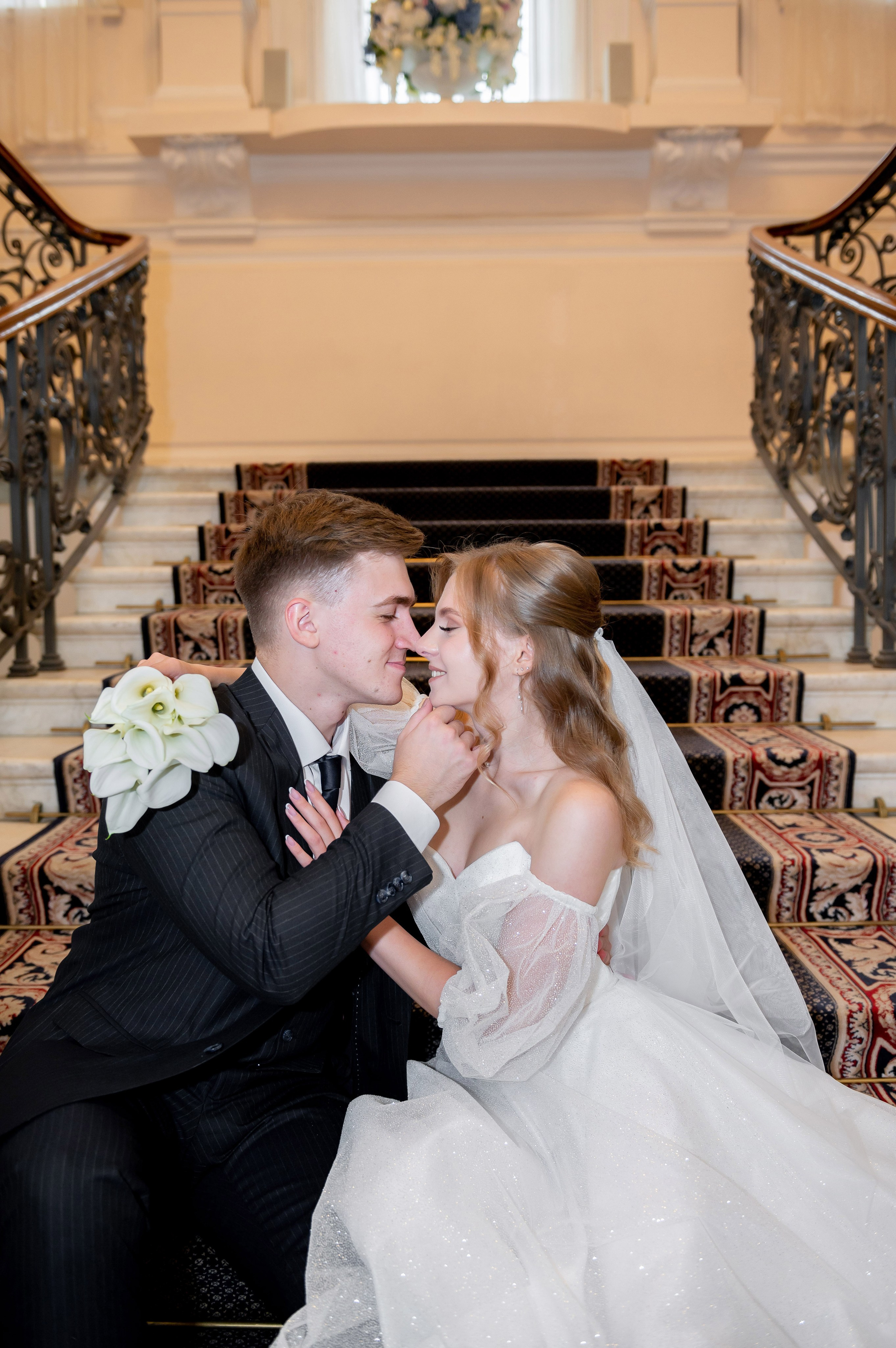 Анастасия и Михаил (Второй Дворец Бракосочетания на Фурштатской улице 52, фотосессия в Таврическом парке). Портретный, семейный и свадебный фотограф в Санкт-Петербурге и в Пушкине Ширяев Денис