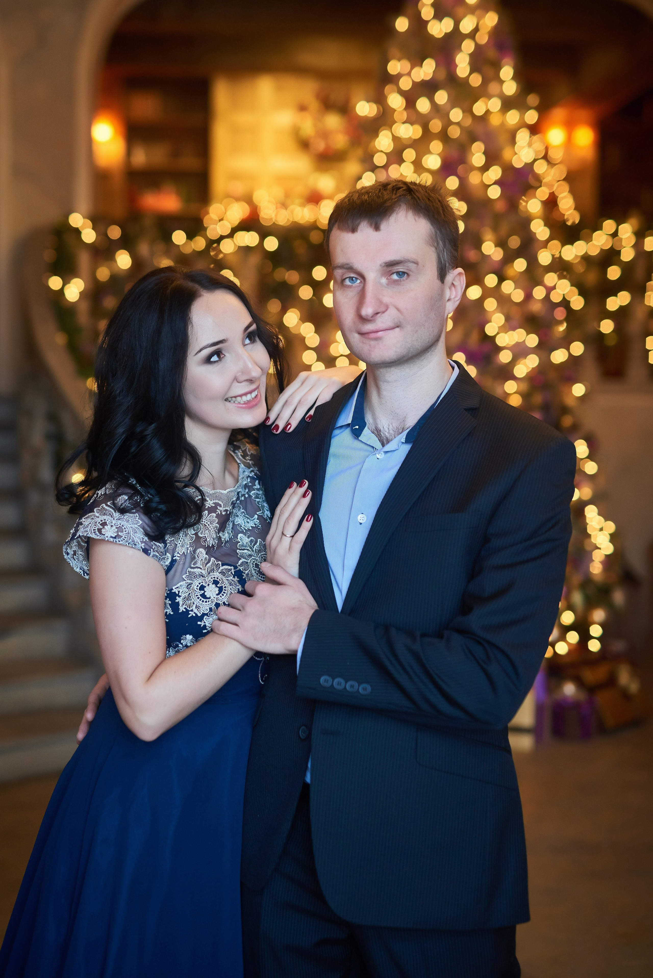 Новогодняя фотосессия в ART-PLACE FAKTURA. Портретный, семейный и свадебный фотограф в Санкт-Петербурге и в Пушкине Ширяев Денис