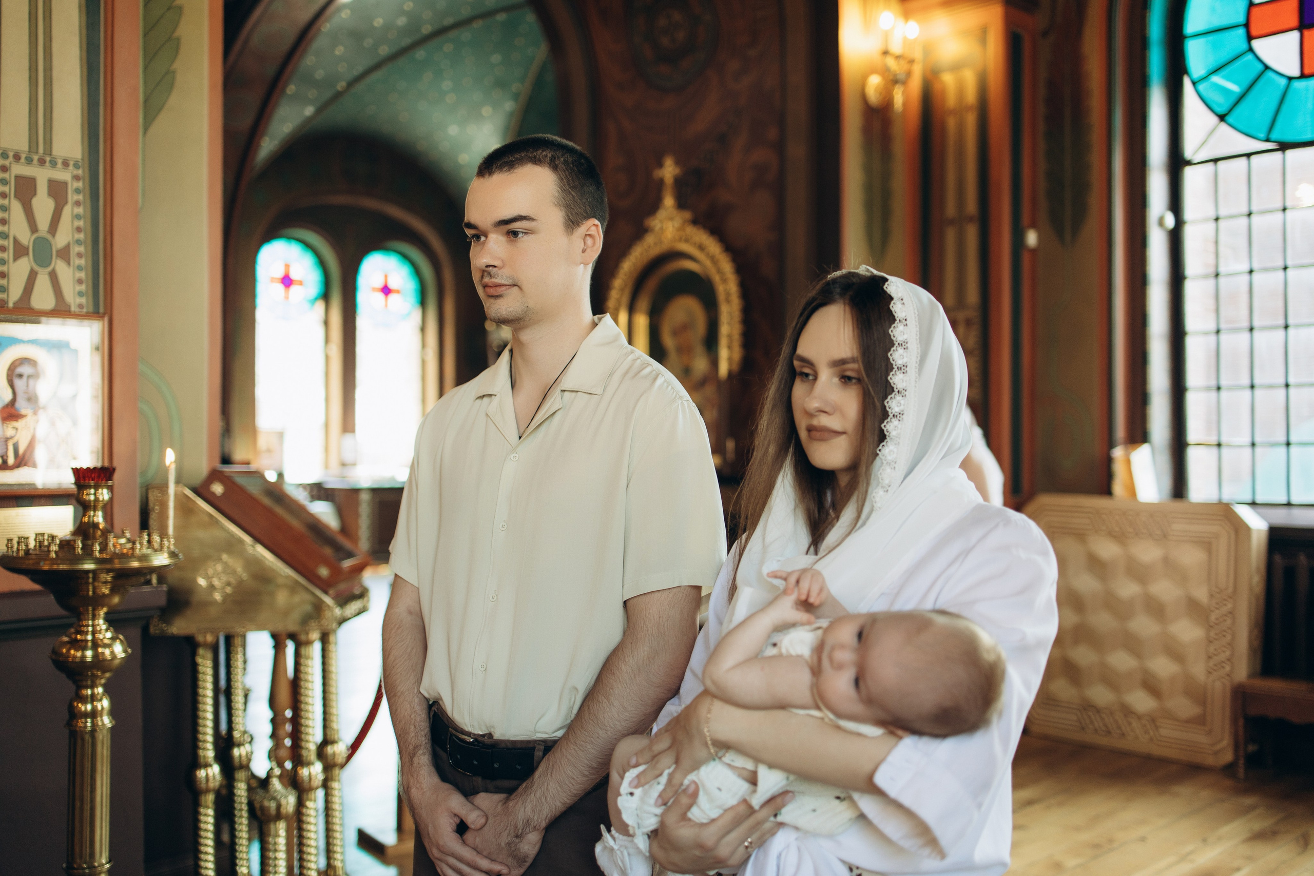 Крещение. Самый теплый фотограф в Краснодаре Рябоконь Ксения