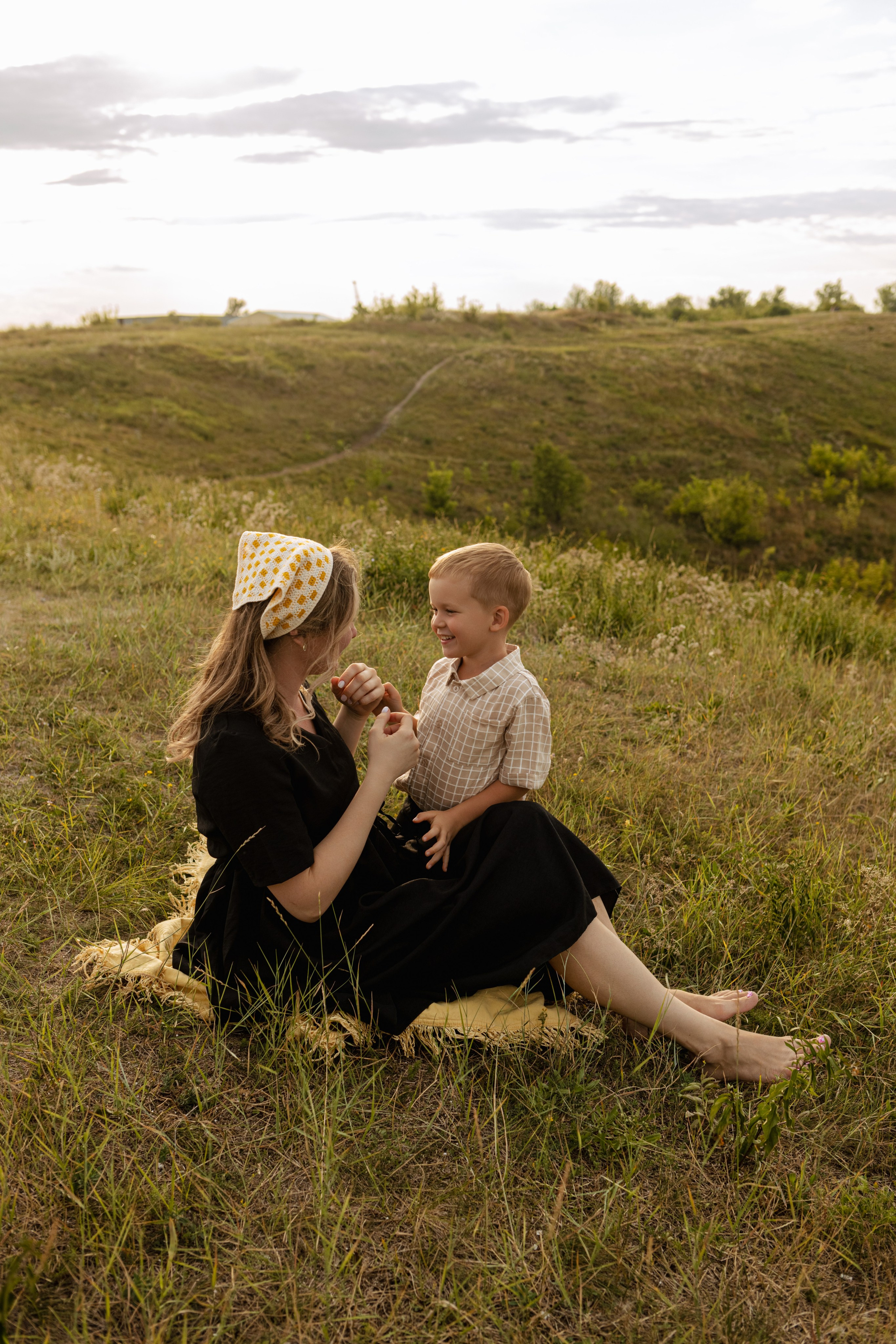 На природе. Фотограф Москва