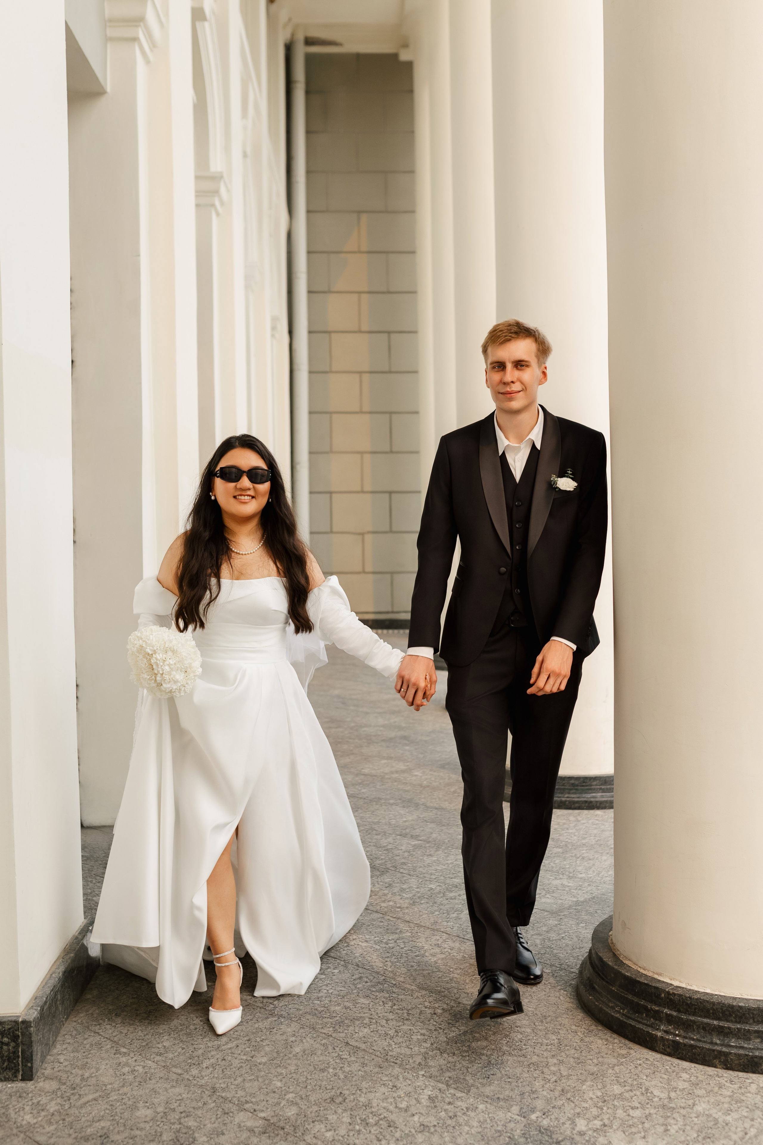 Андрей и Анна. Интурист. Комсомольская площадь. Свадебный фотограф в Хабаровске