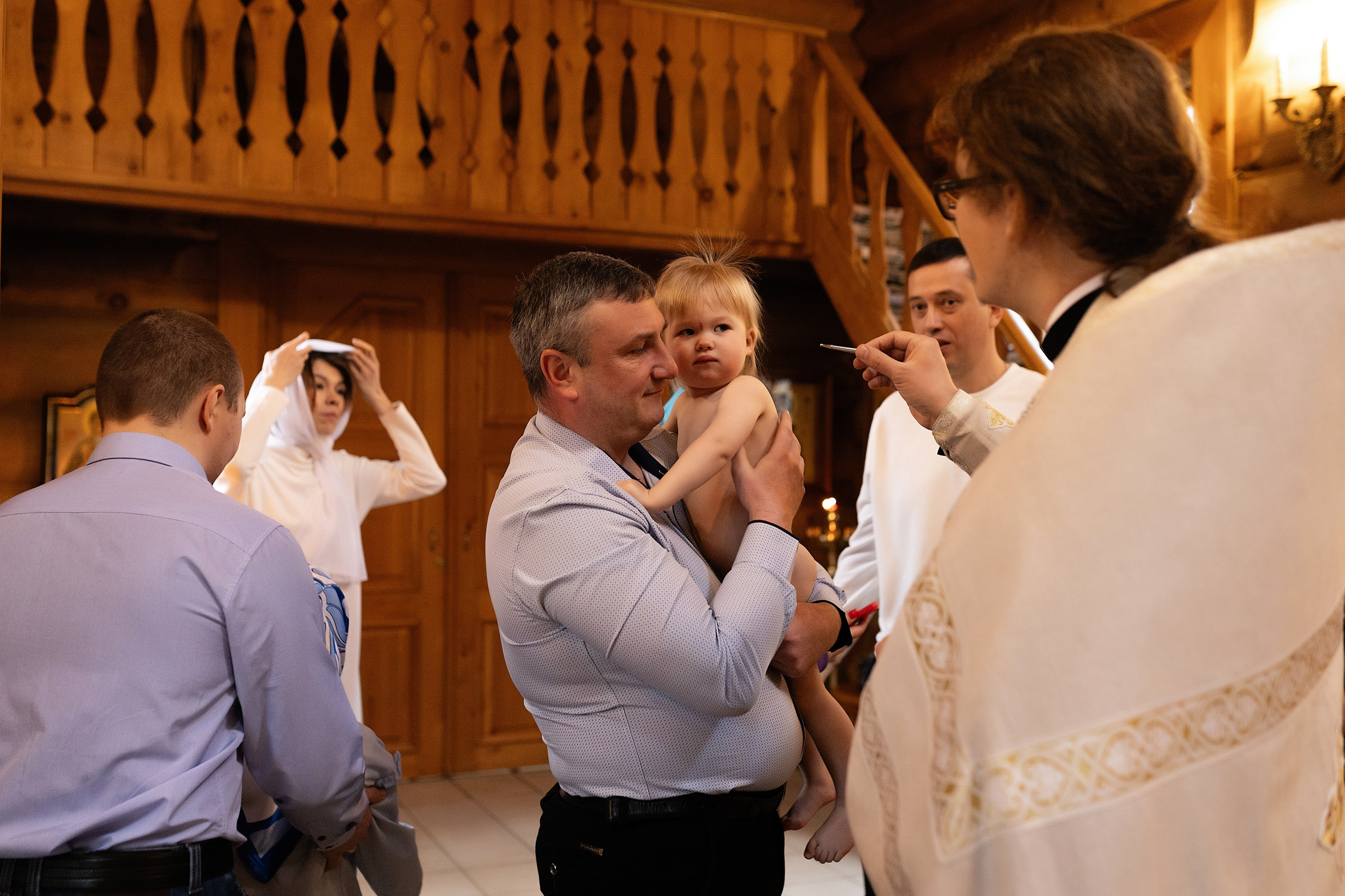 Таинство Крещения Ксении. Фотограф в Железнодорожном и Балашихе