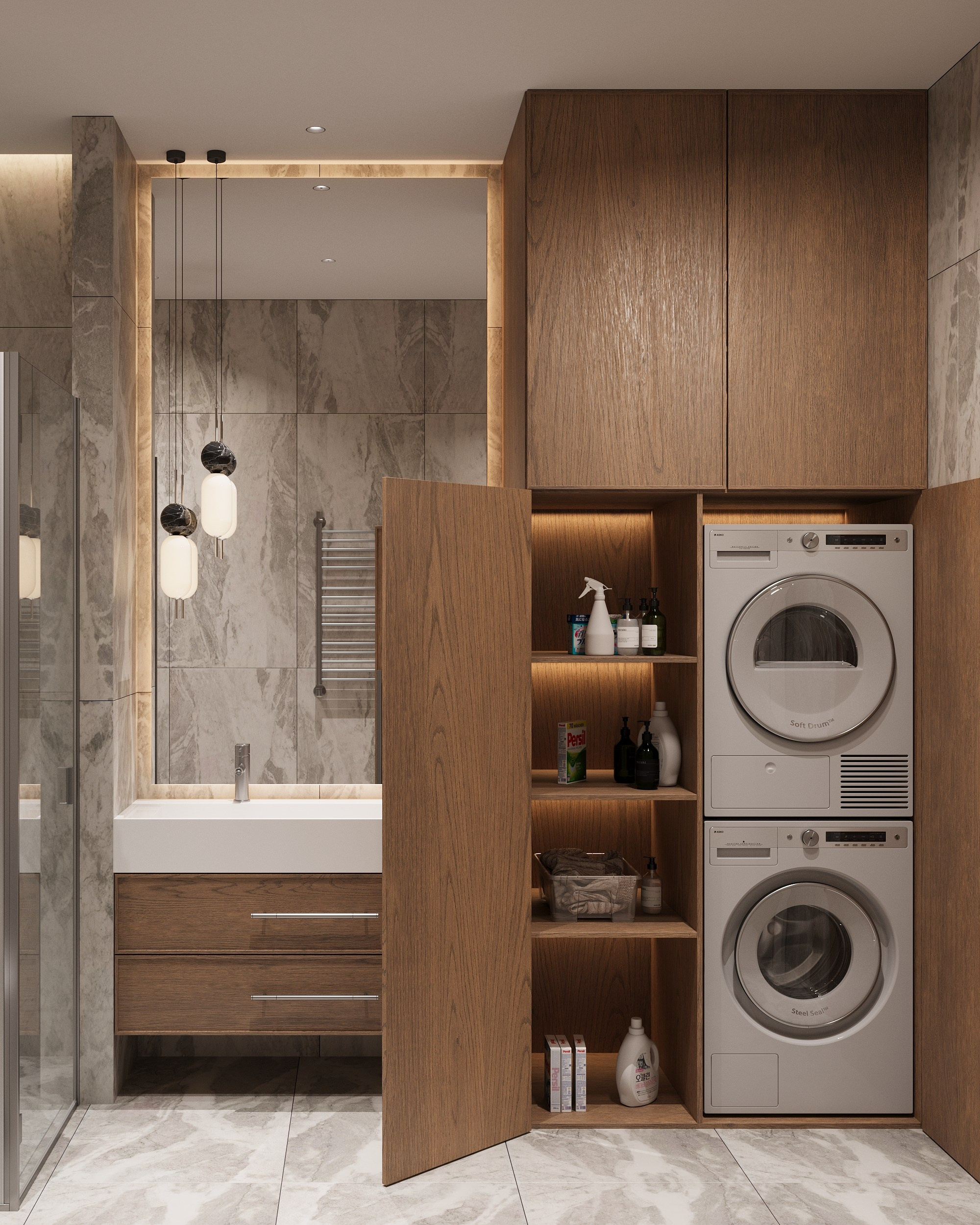 Дизайн трехкомнатной квартиры в ЖК Крыловка Парк Казань. Архитектор-дизайнер в Казани